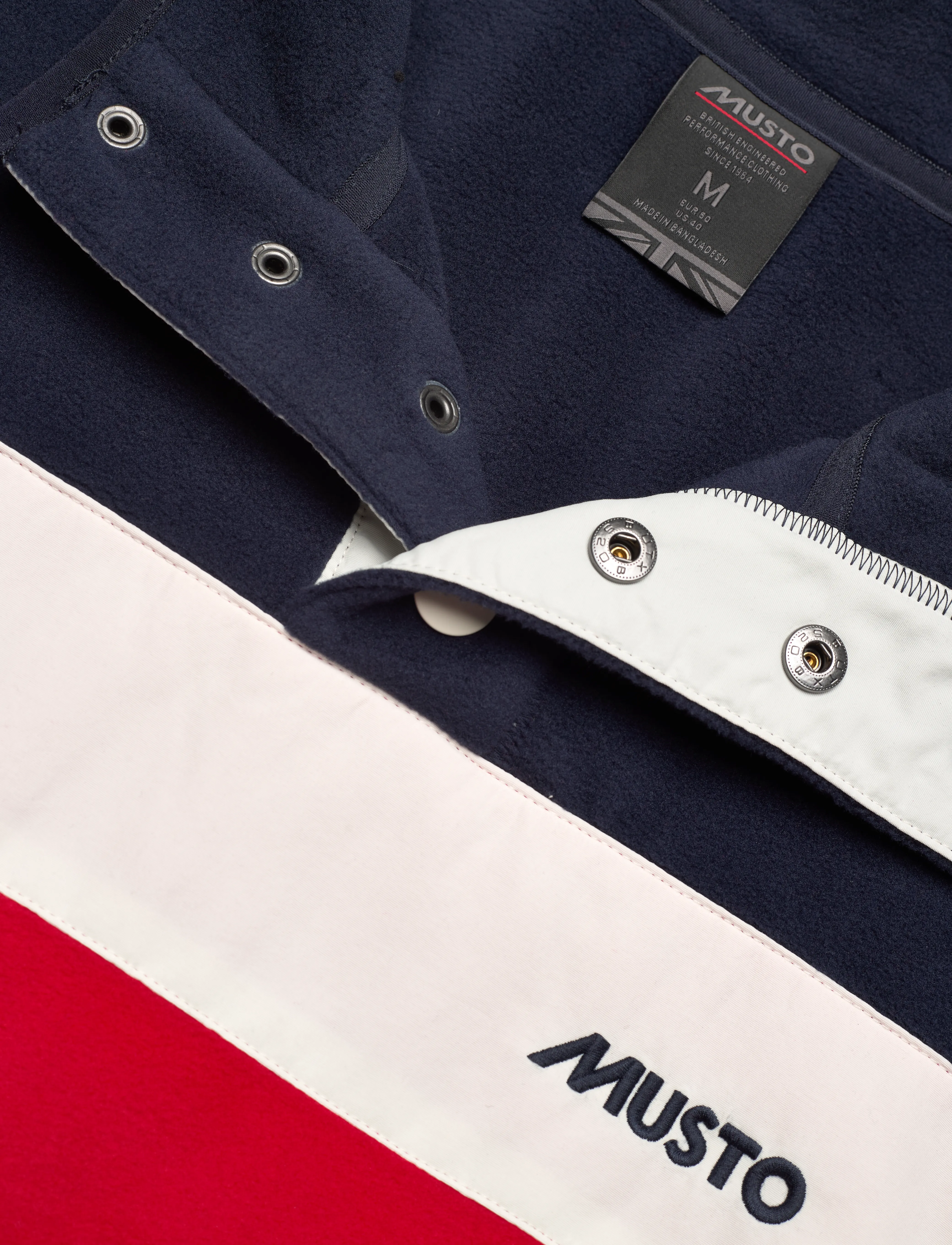 Musto - MUSTO 64 PT FLEECE - true navy/red - 2