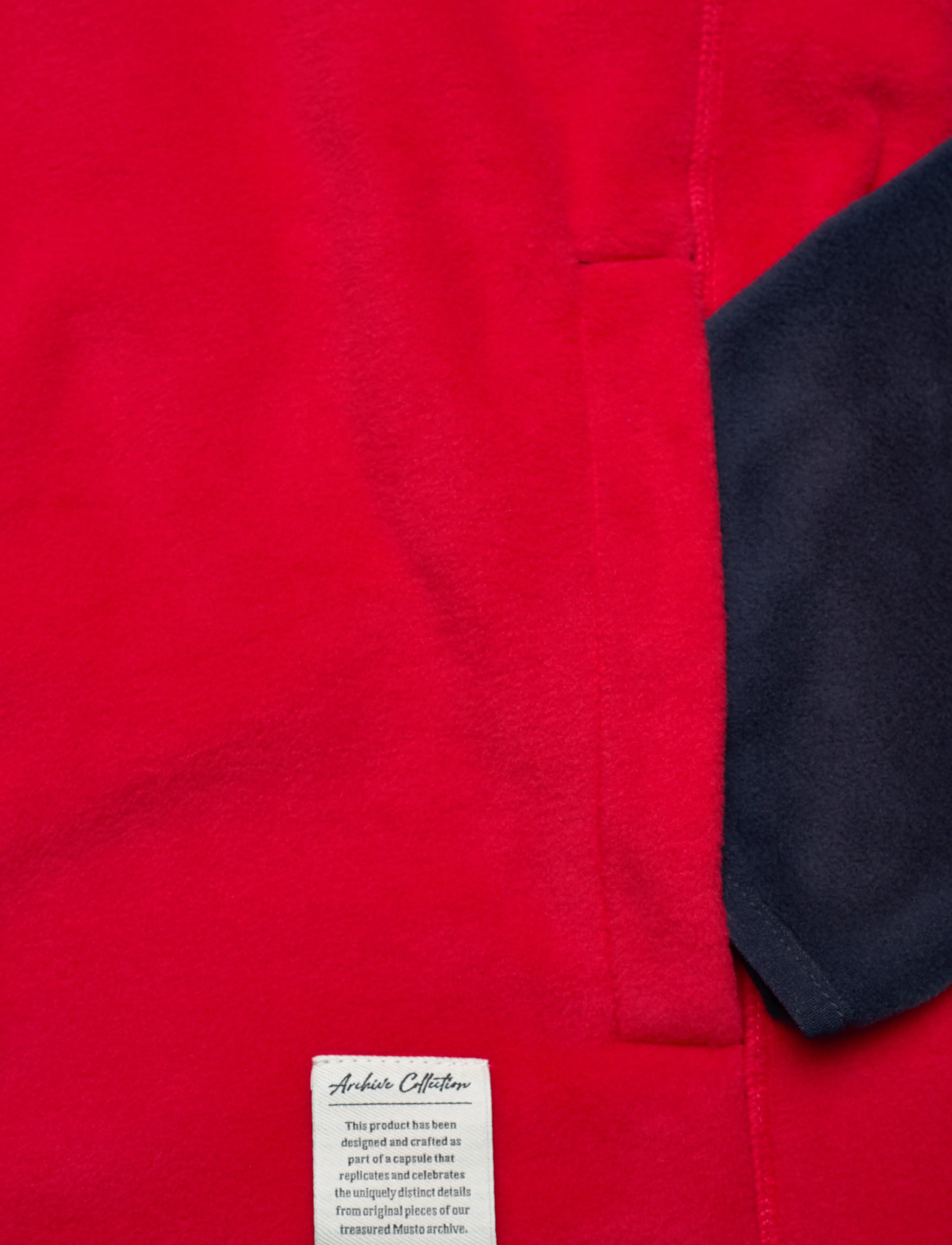 Musto - MUSTO 64 PT FLEECE - true navy/red - 3