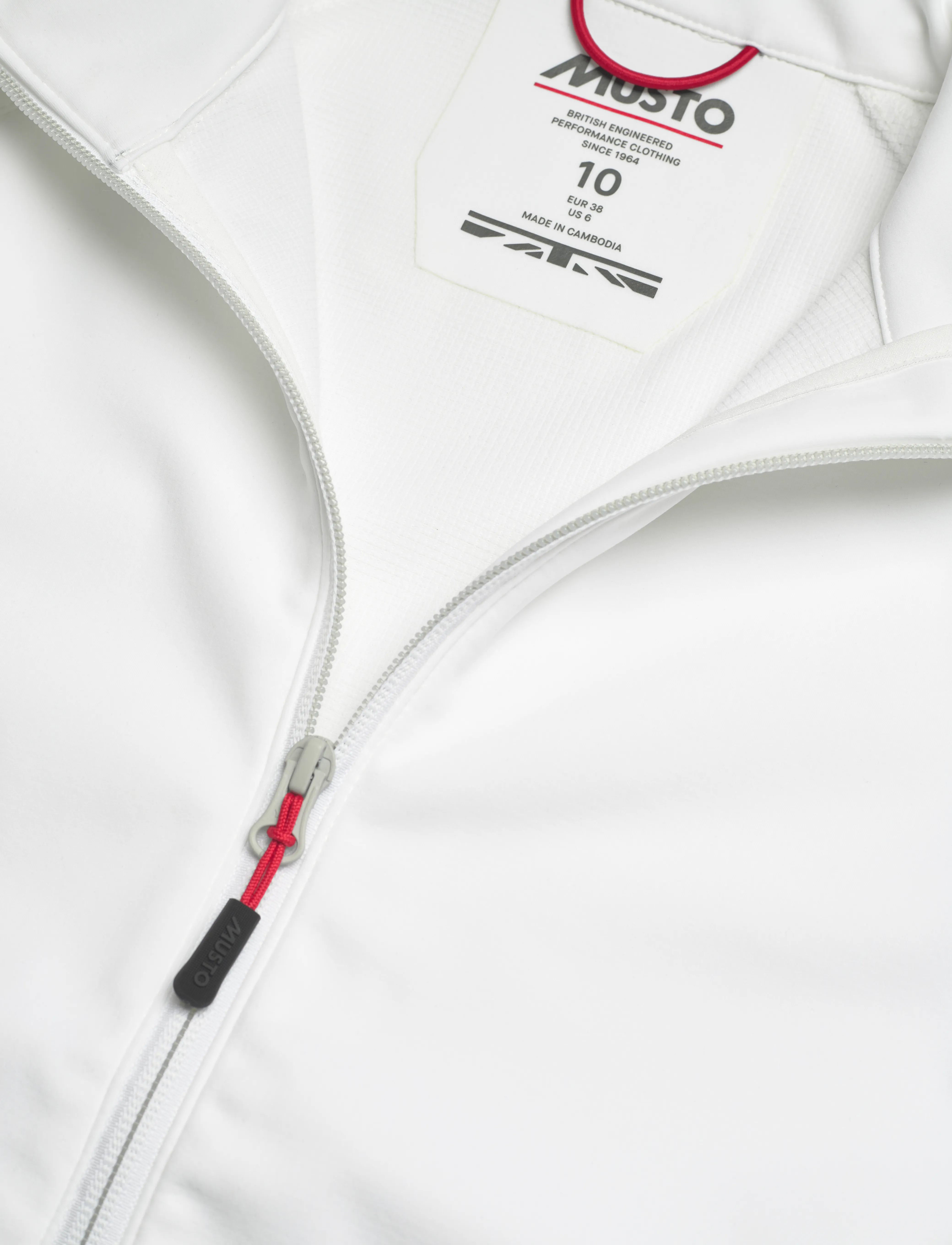 Musto - W ESS SOFTSHELL JKT - white - 2