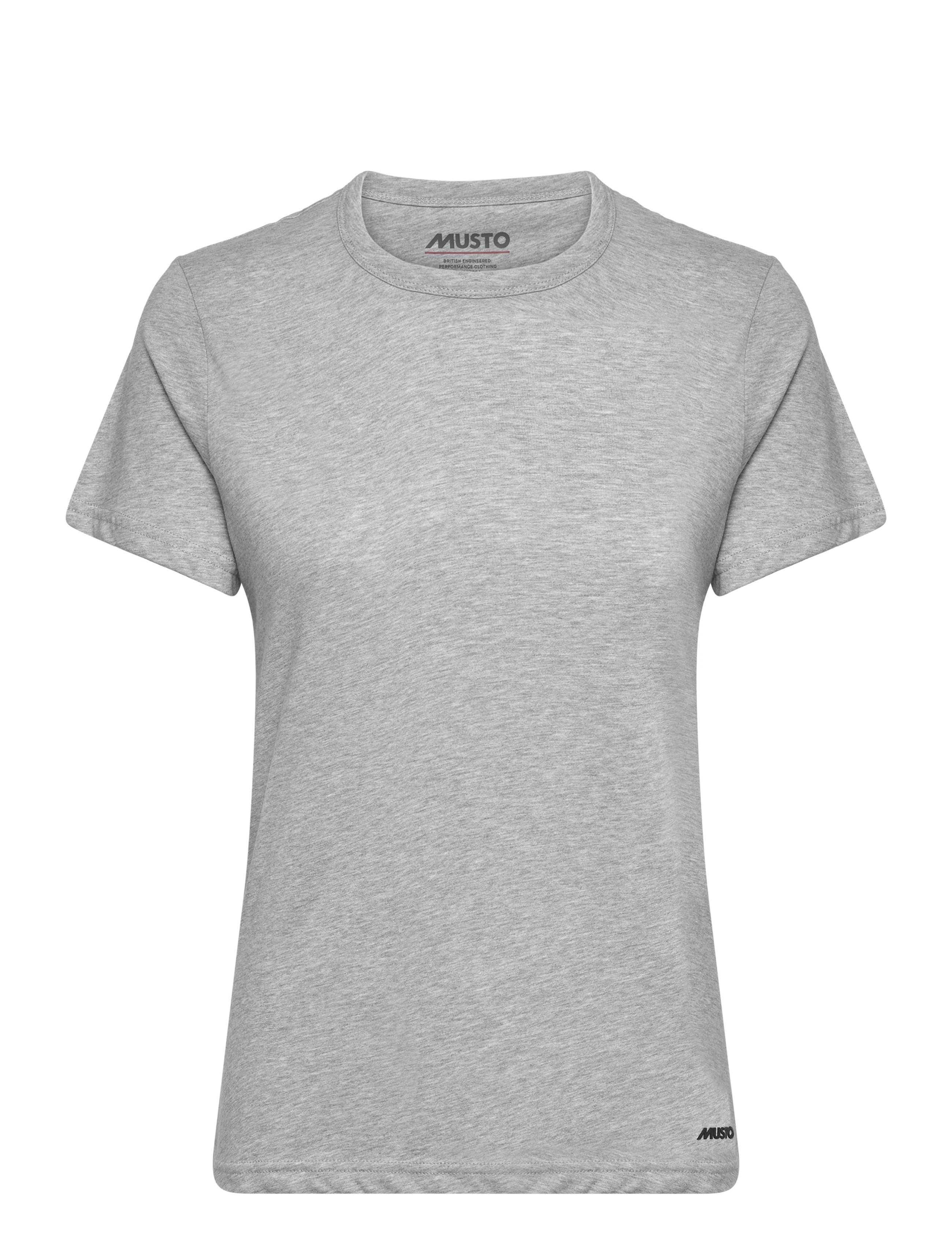 W ESS TEE - GREY MELANG
