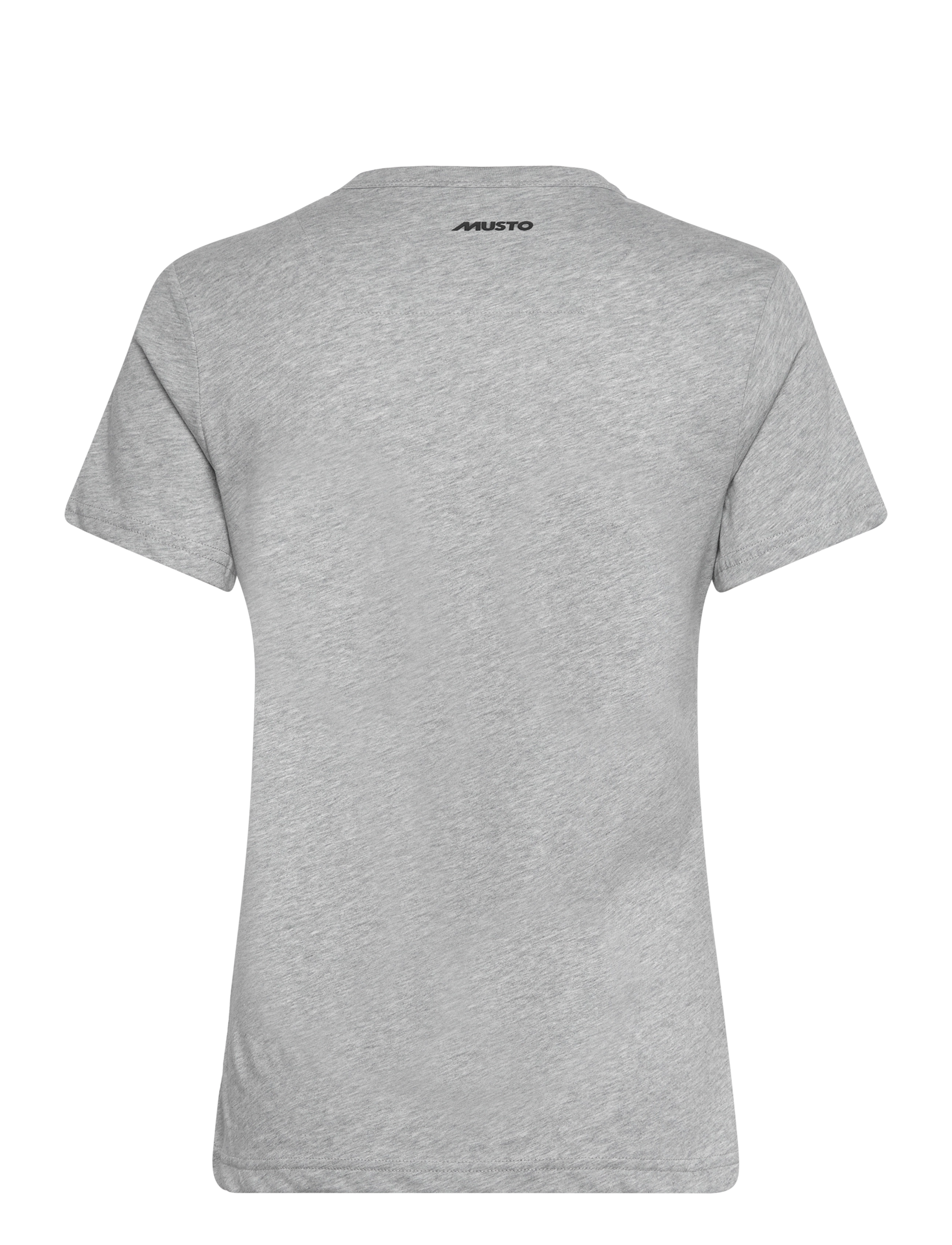 Musto - W ESS TEE - topper & t-skjorter - grey melang - 1