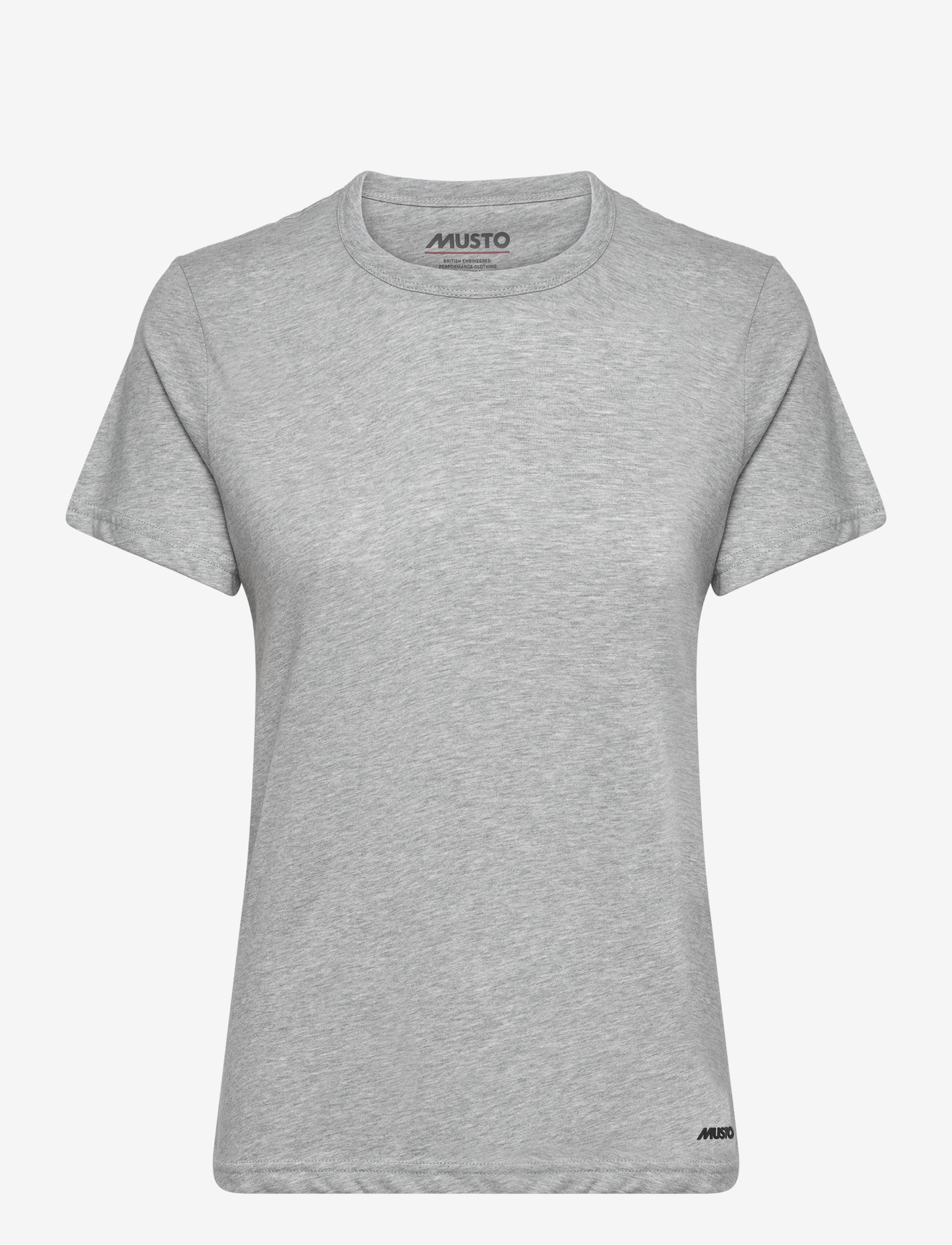 W ESS TEE - GREY MELANGE