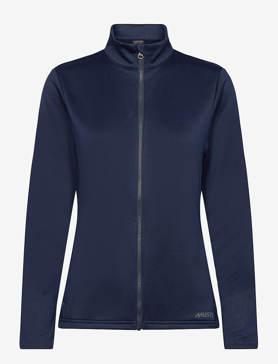 Musto - W ESS FULL ZIP SWEAT - sweatshirts - navy - 0