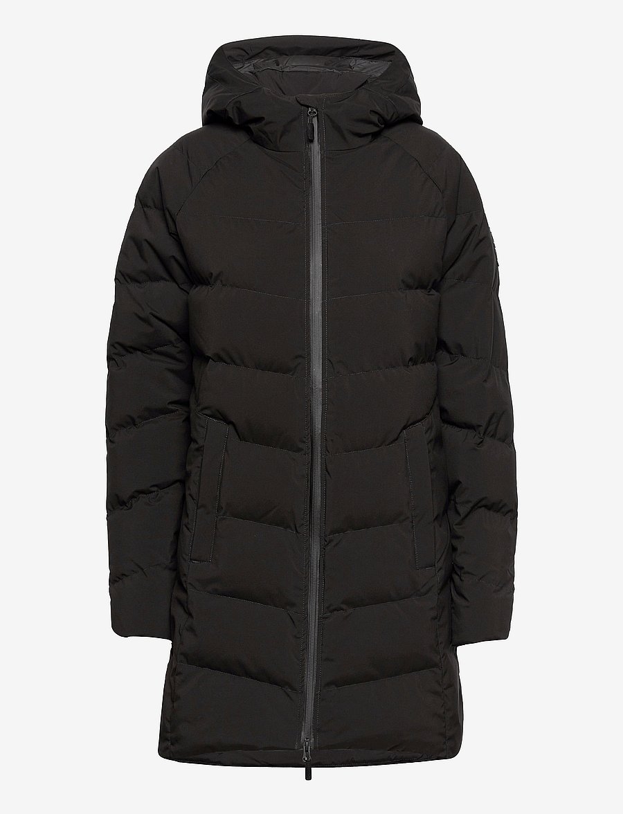Musto - W MARINA LONG QUILTED JKT - dunjackor - black - 0