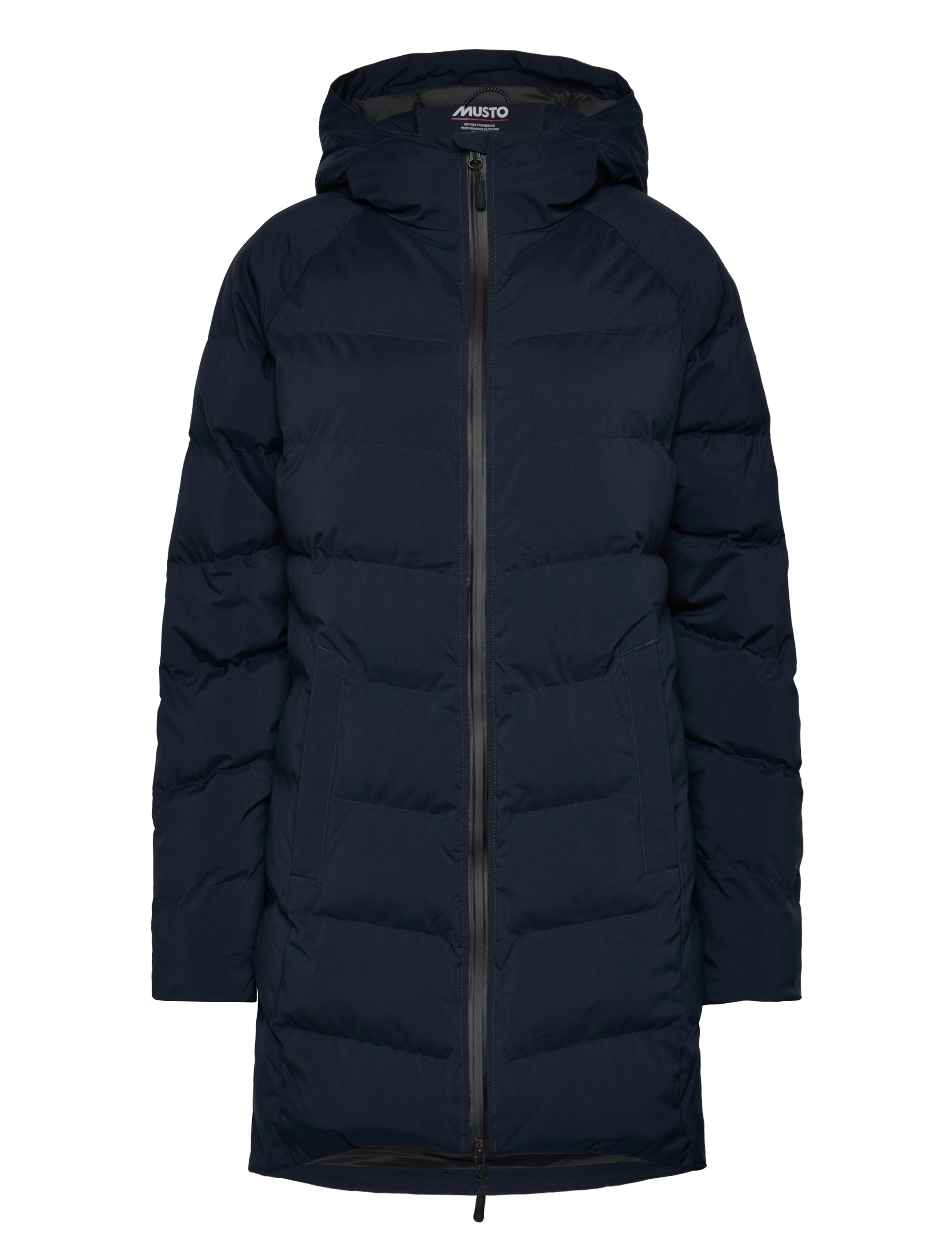MUSTO W Marina Long Quilted Jkt Navy - XL - Damen