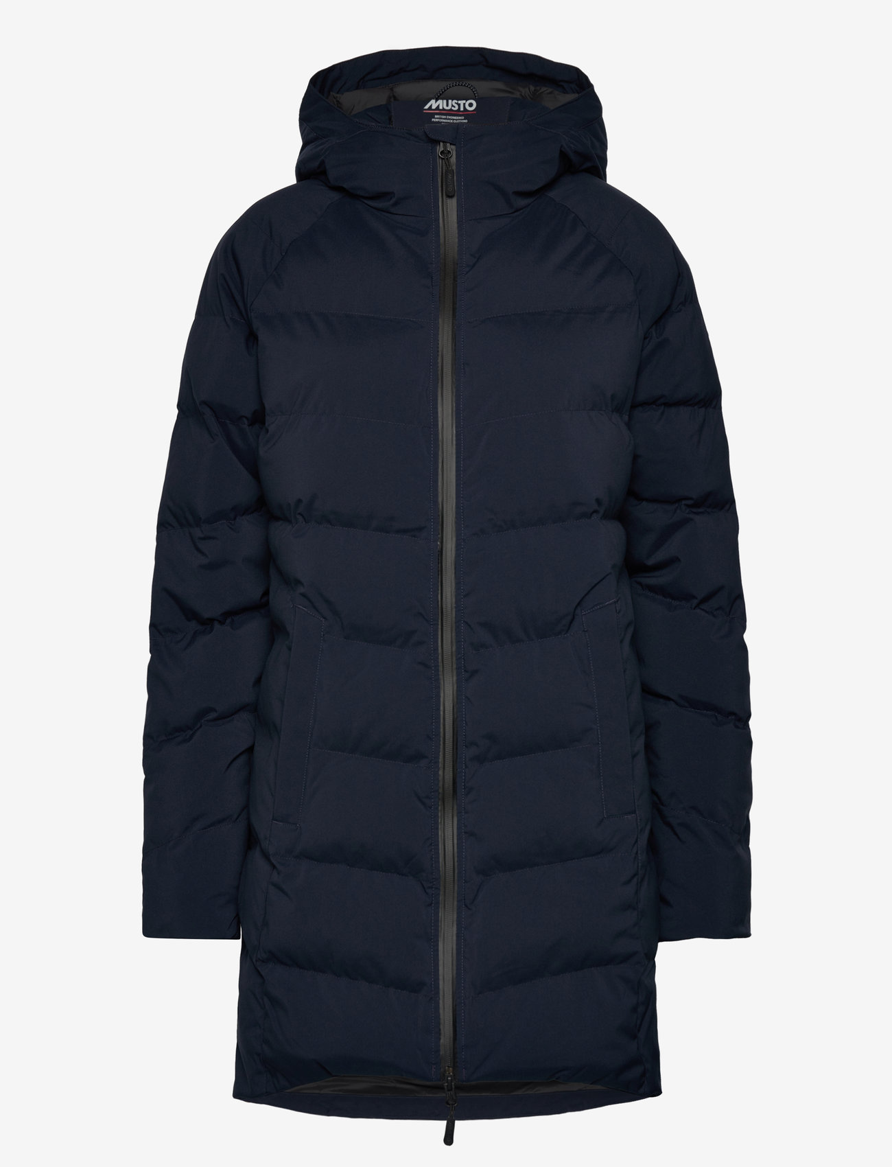 Musto - W MARINA LONG QUILTED JKT - dunjackor - navy - 0