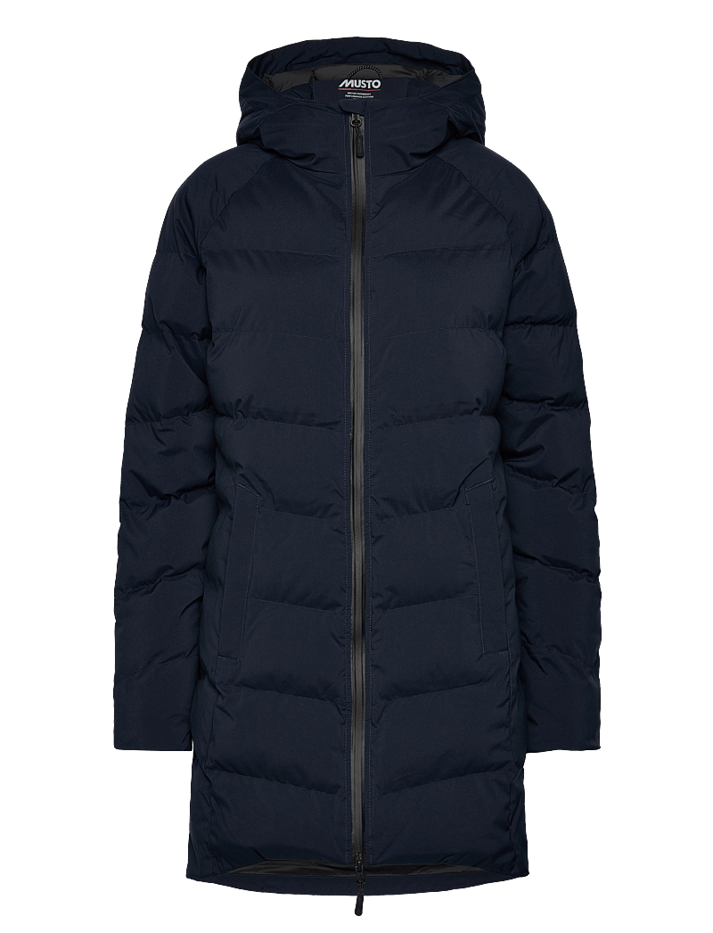 Musto - W MARINA LONG QUILTED JKT - dunjackor - navy - 0