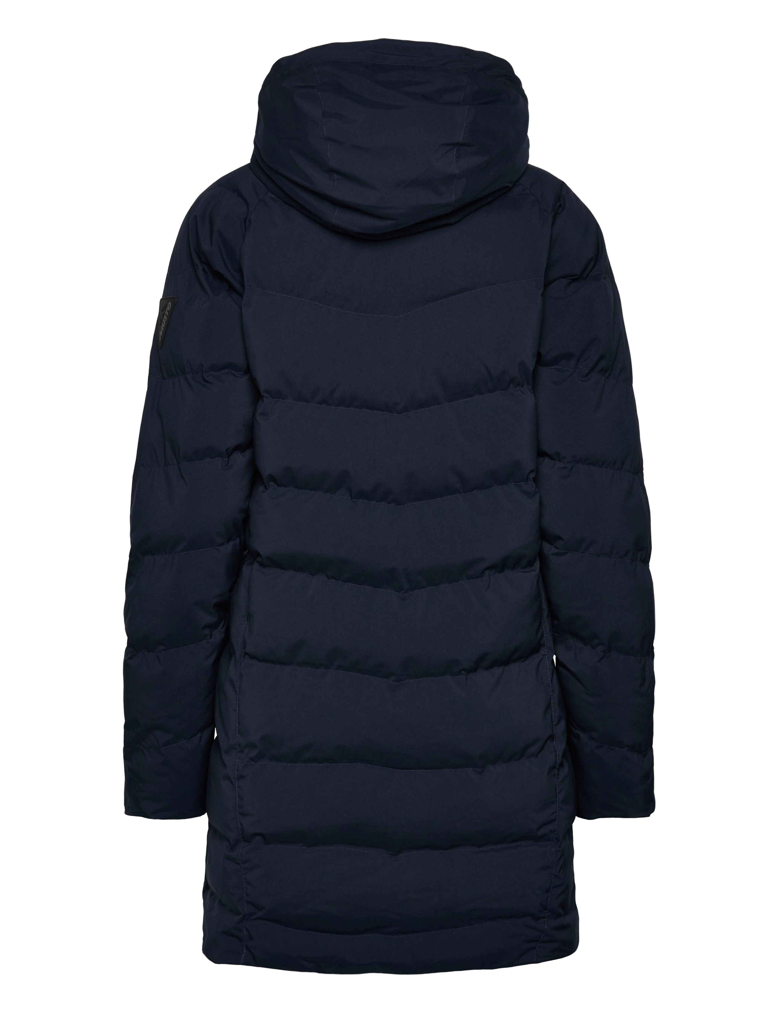Musto - W MARINA LONG QUILTED JKT - daunenjacken - navy - 1