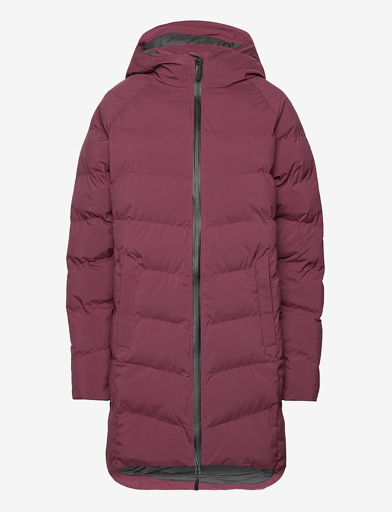 Musto - W MARINA LONG QUILTED JKT - daunenjacken - windsor wine - 0