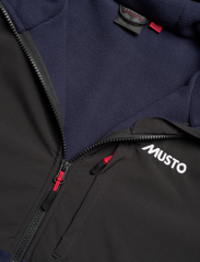 Musto - M MUSTO 64 PT FLEECE HOODIE - mid layer jackets - navy - 2