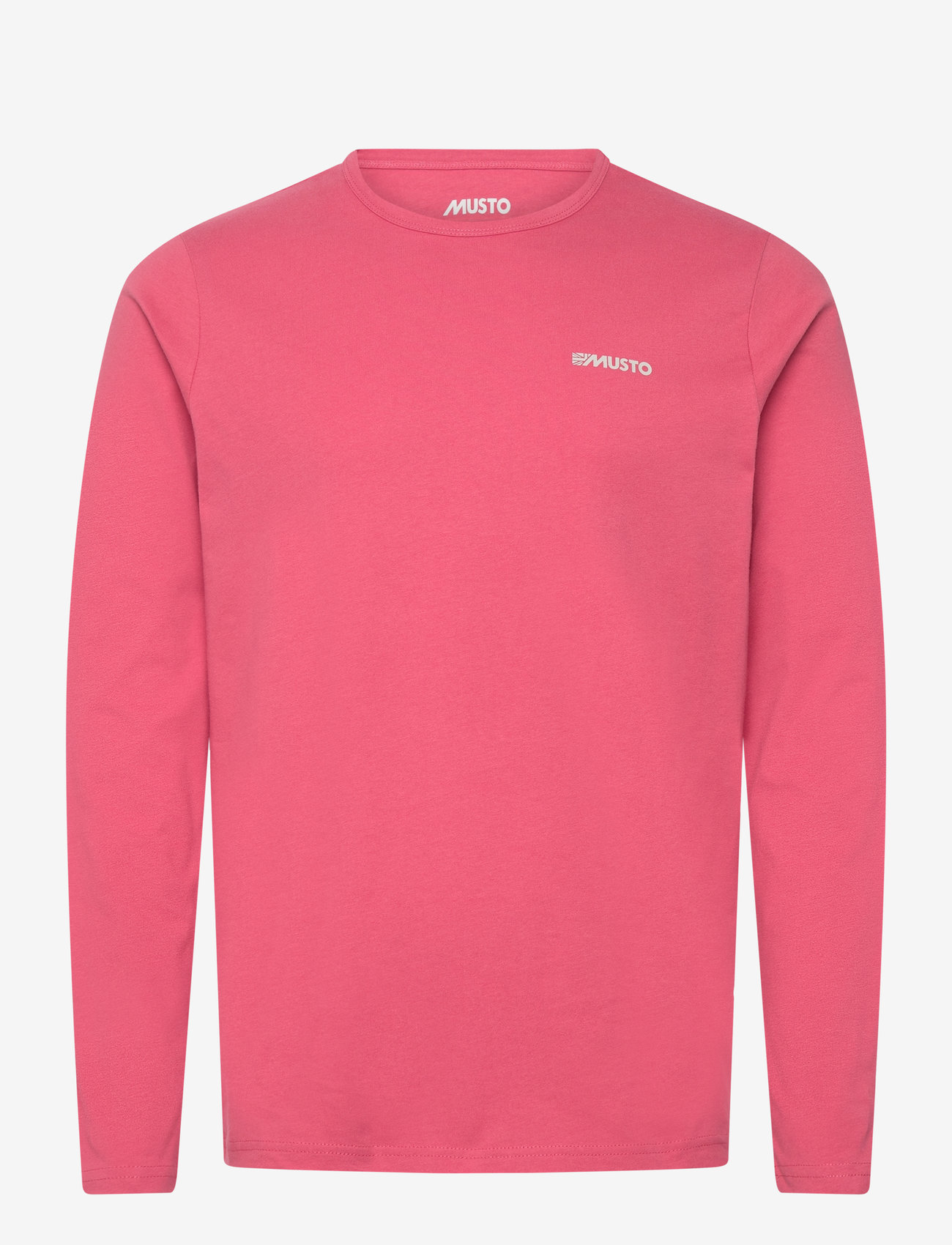 Musto - MARINA LS LOGO TEE - sweet raspberry - 0