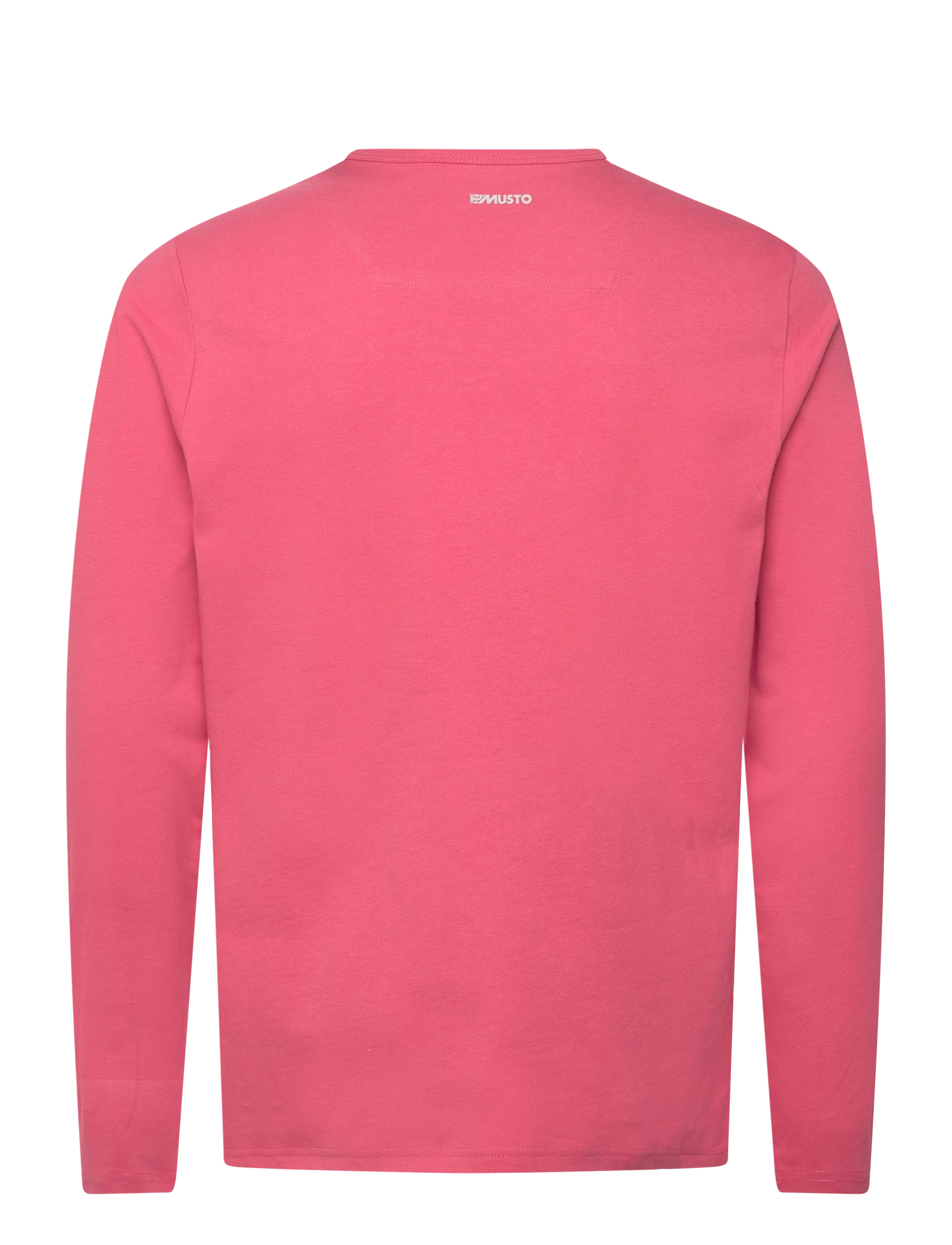 Musto - MARINA LS LOGO TEE - sweet raspberry - 1