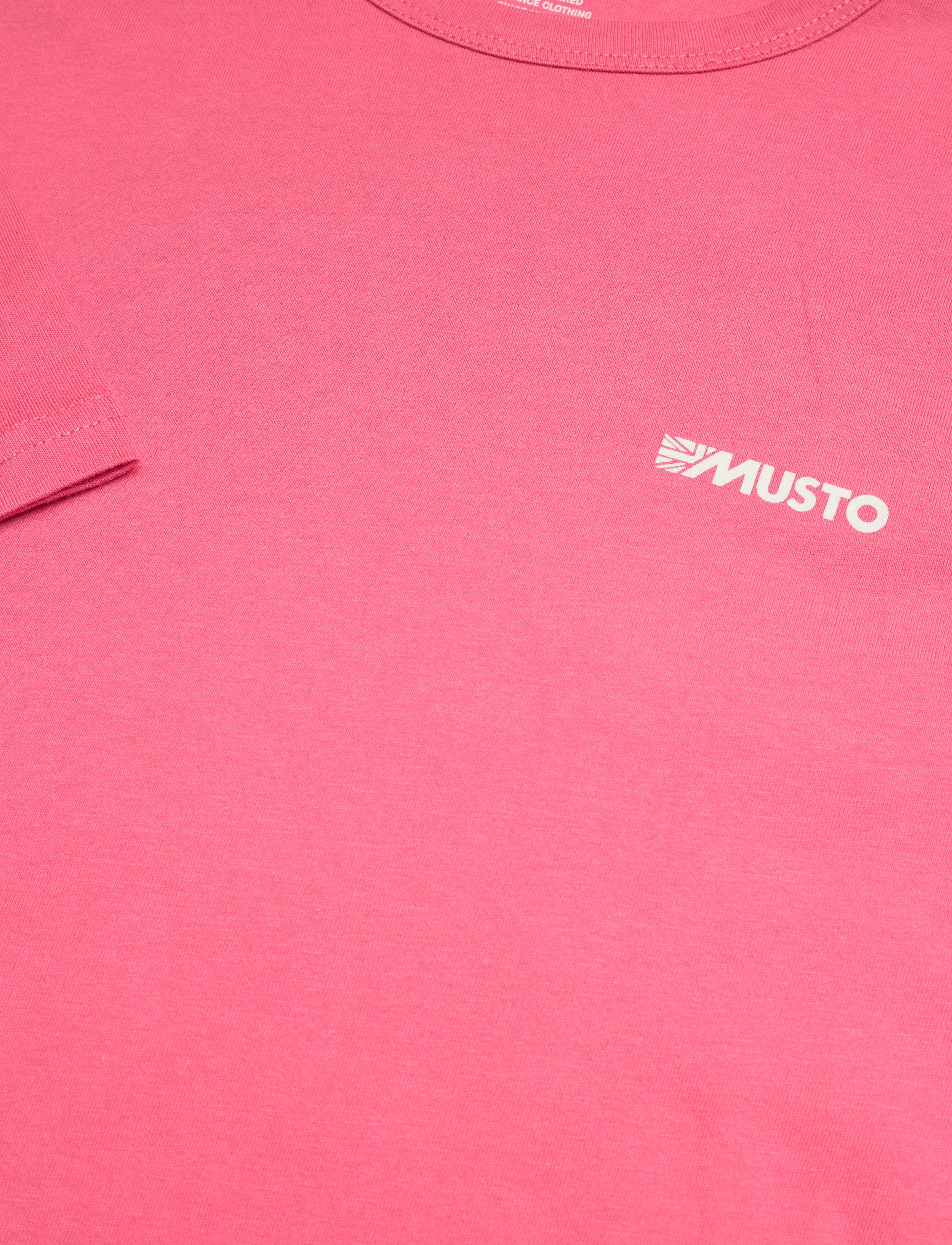 Musto - MARINA LS LOGO TEE - sweet raspberry - 2