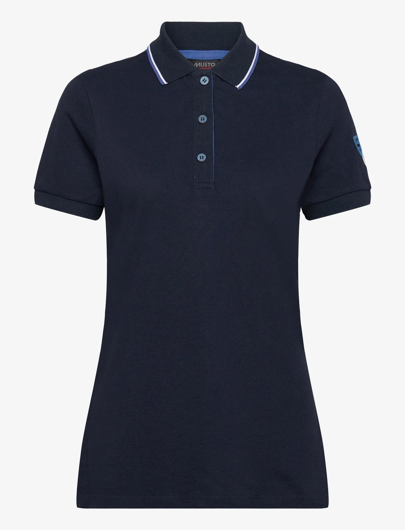 Musto - W MUSTO POLO 2.0 - t-shirts & topper - navy - 0