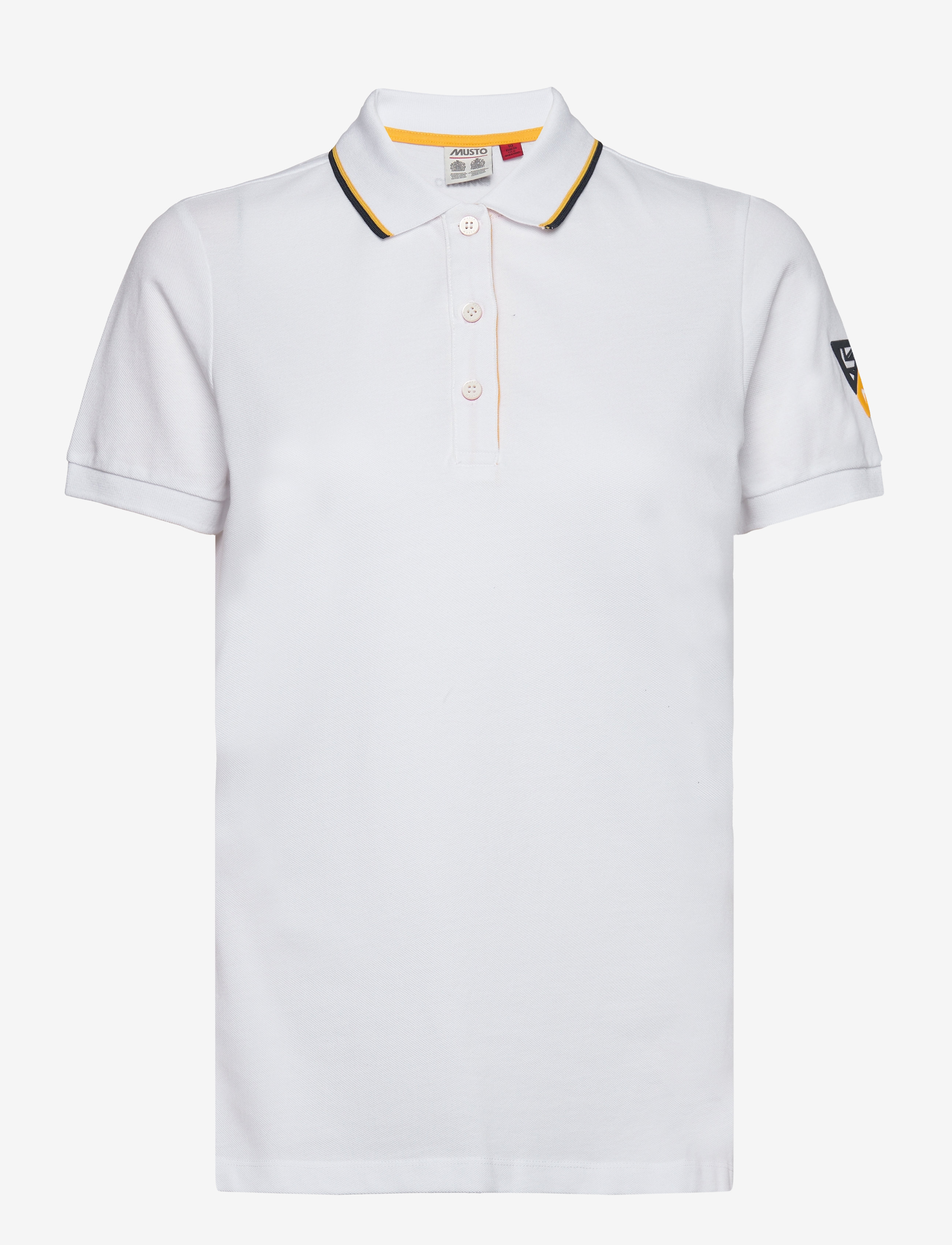 Musto - W MUSTO POLO 2.0 - poloshirts - white - 0