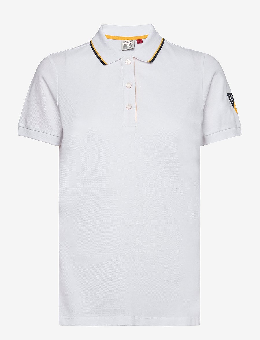 Musto - W MUSTO POLO 2.0 - toppe & t-shirts - white - 0