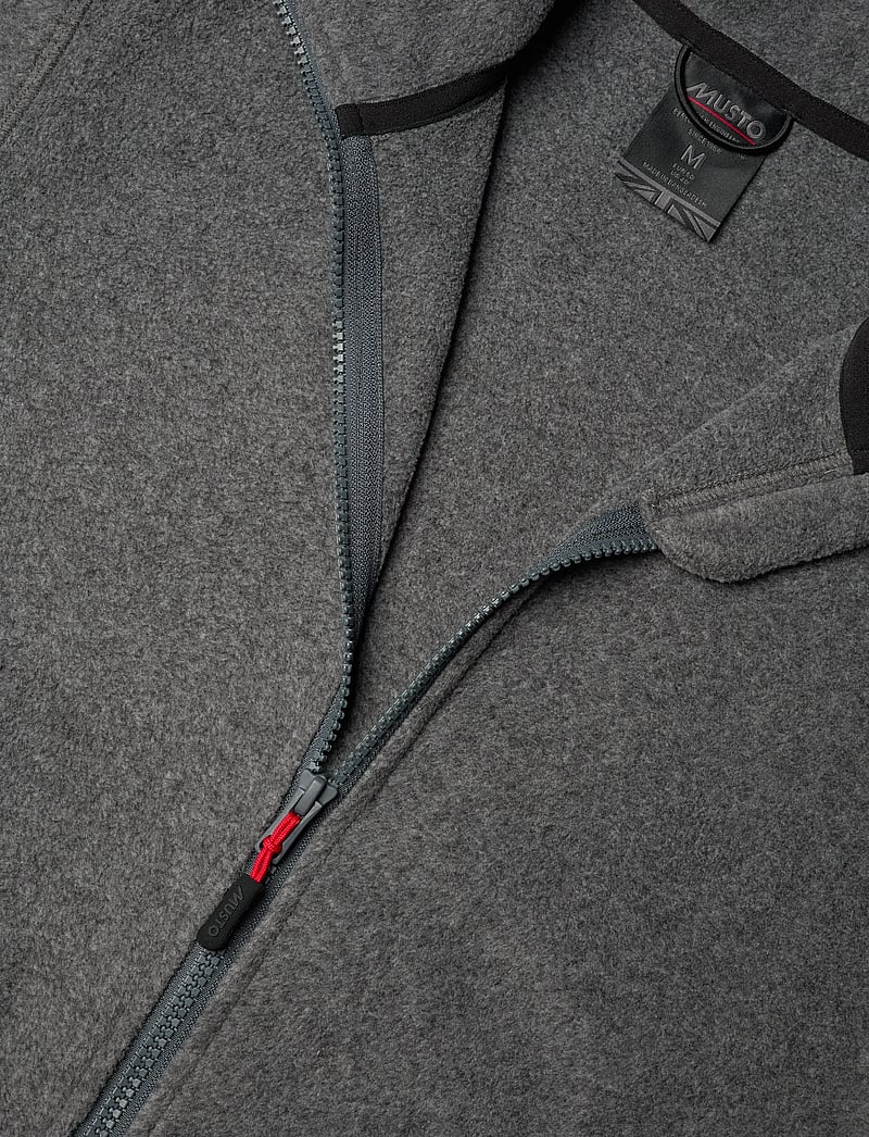 Musto - M CORSICA PT 200GM FLE 2.0 - flīsa un siltās jakas - dark grey marl - 2
