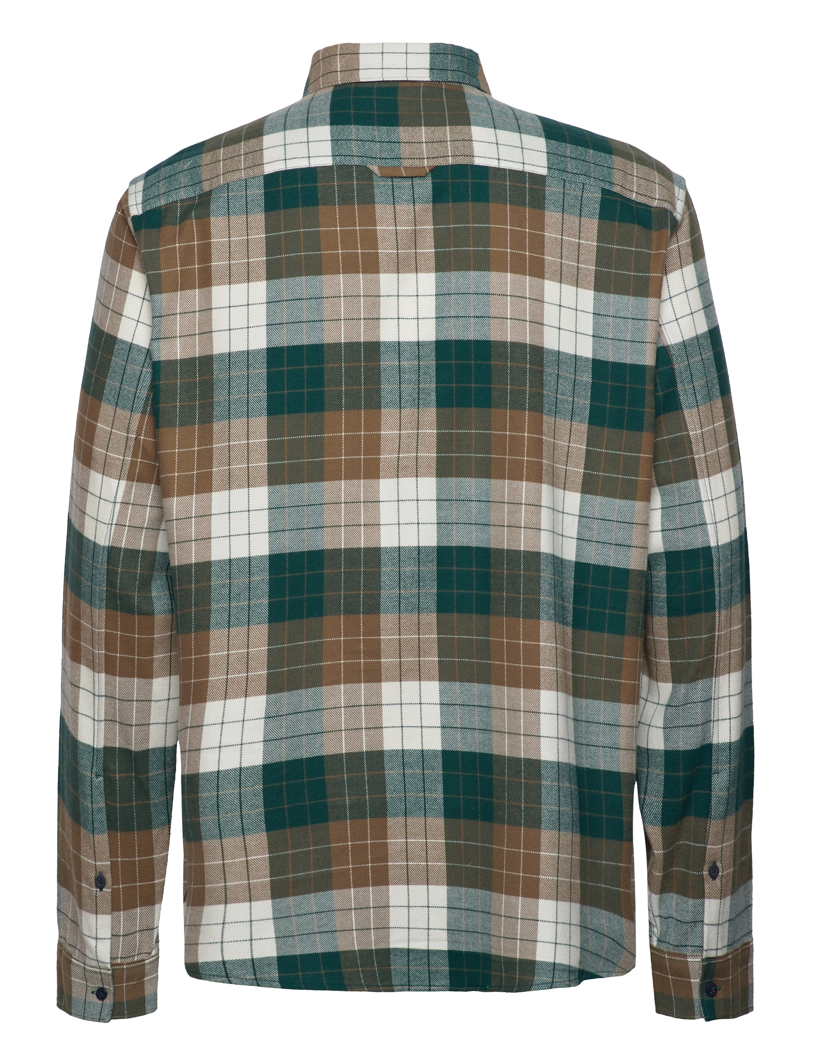 Musto - M MARINA PLAID LS SHIRT - dark carame - 2