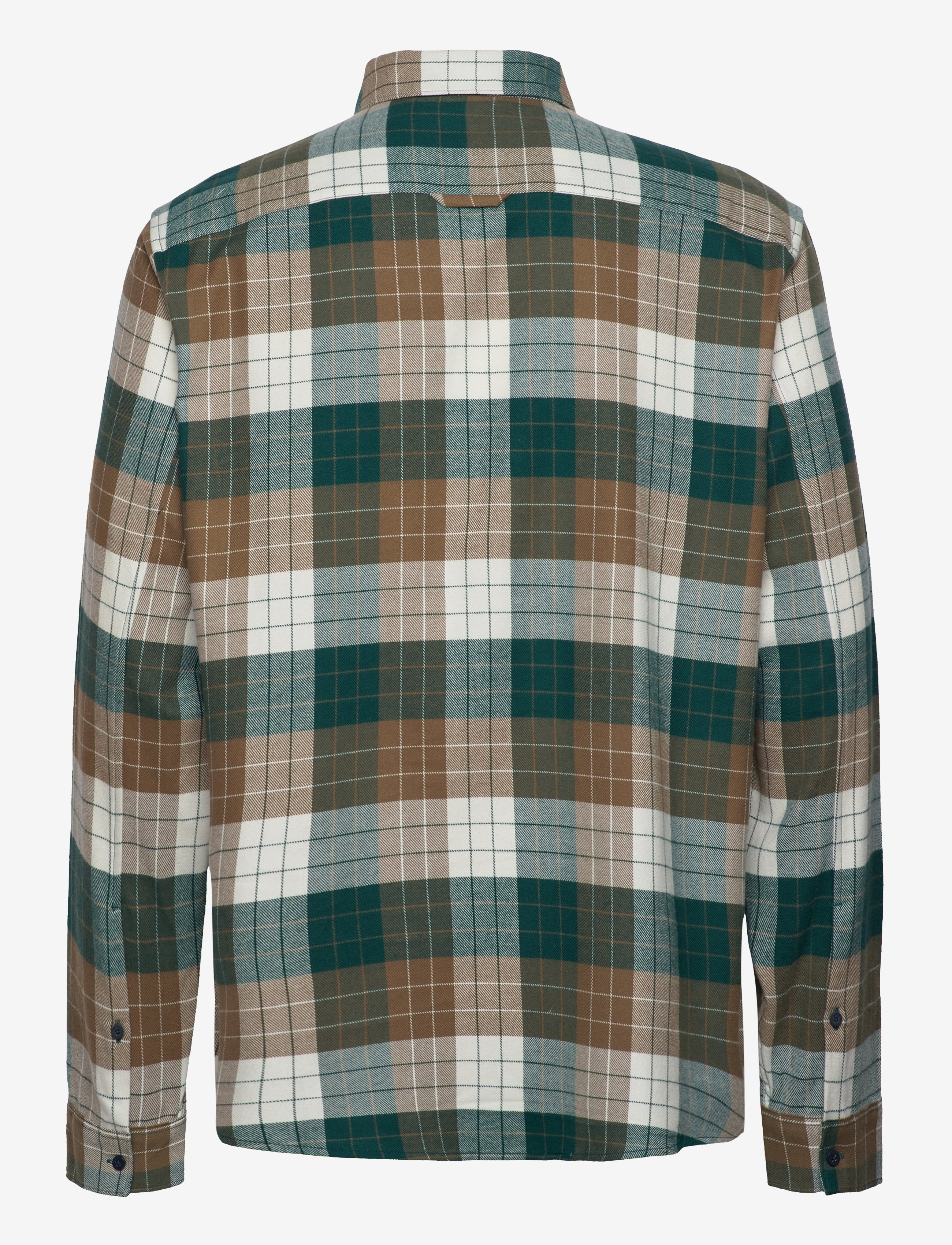 Musto - M MARINA PLAID LS SHIRT - dark carame - 3