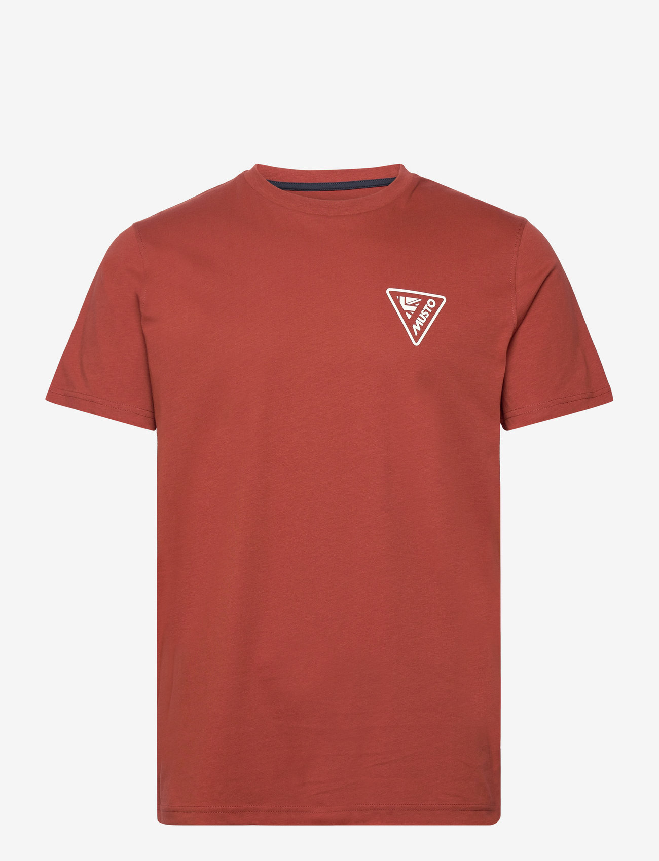 Musto - M SARDINIA GRAPHIC TEE - 233 burnt henna - 1