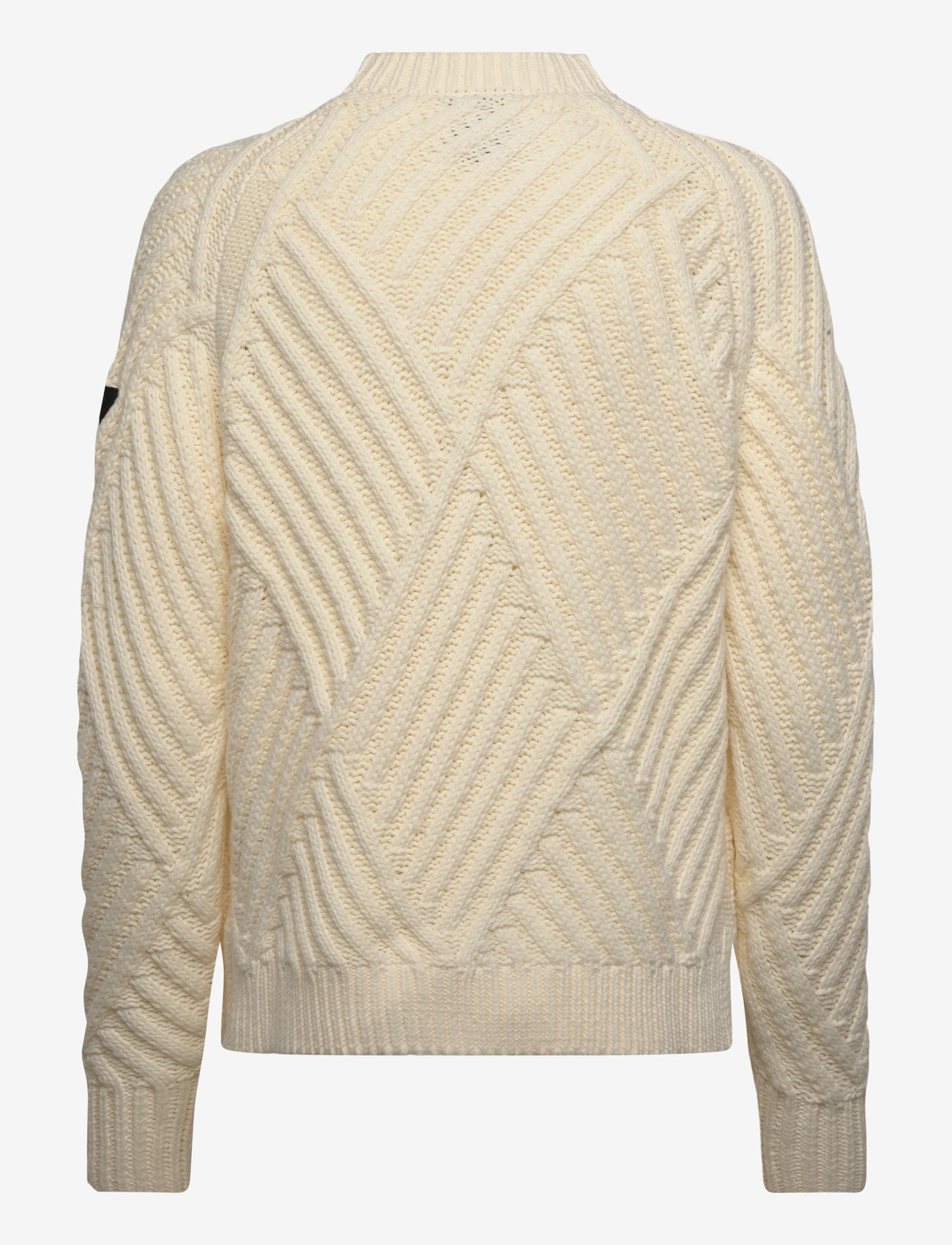 Musto - W MARINA HIGH CREW NECK KNIT - sweatshirts - antique sail - 1