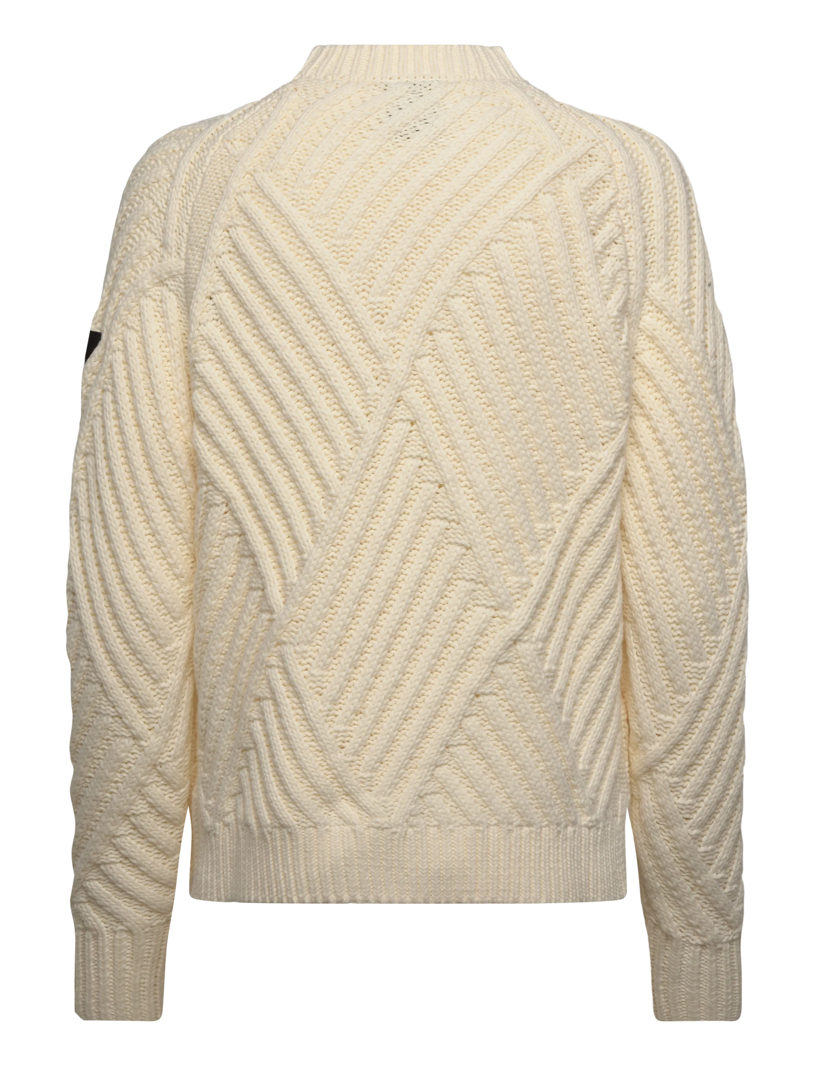 Musto - W MARINA HIGH CREW NECK KNIT - dressipluusid ja pusad - antique sail - 1