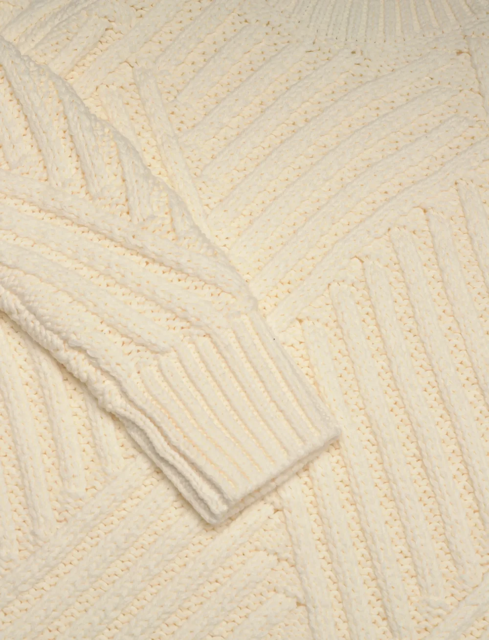 Musto - W MARINA HIGH CREW NECK KNIT - megzti drabužiai - antique sail - 2