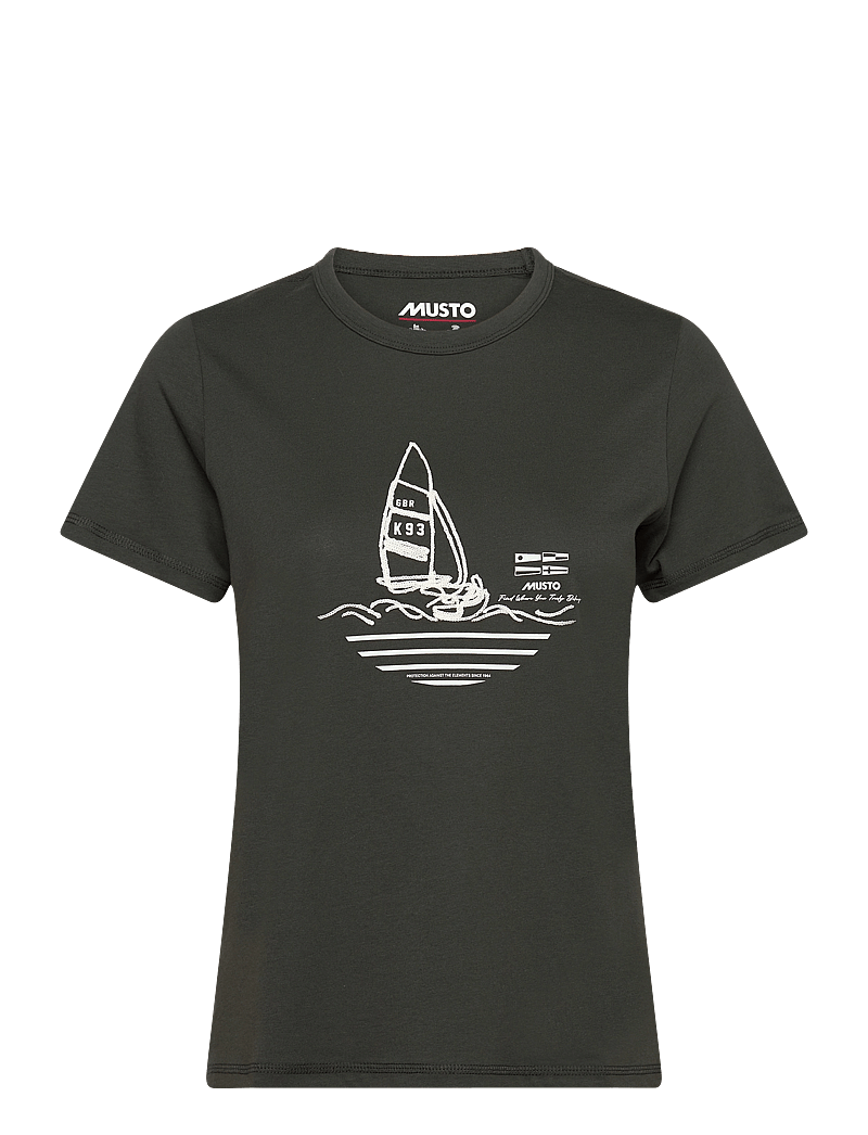 Musto W Marina Graphic Ss Tee – t-shirty – kupuj w Booztlet