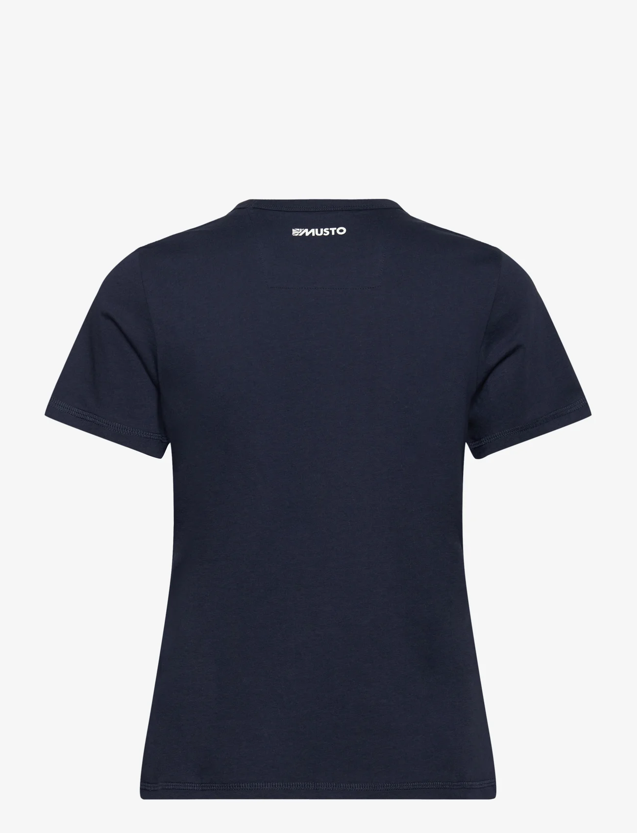 Musto - W MARINA GRAPHIC SS TEE - t-shirts - navy - 1