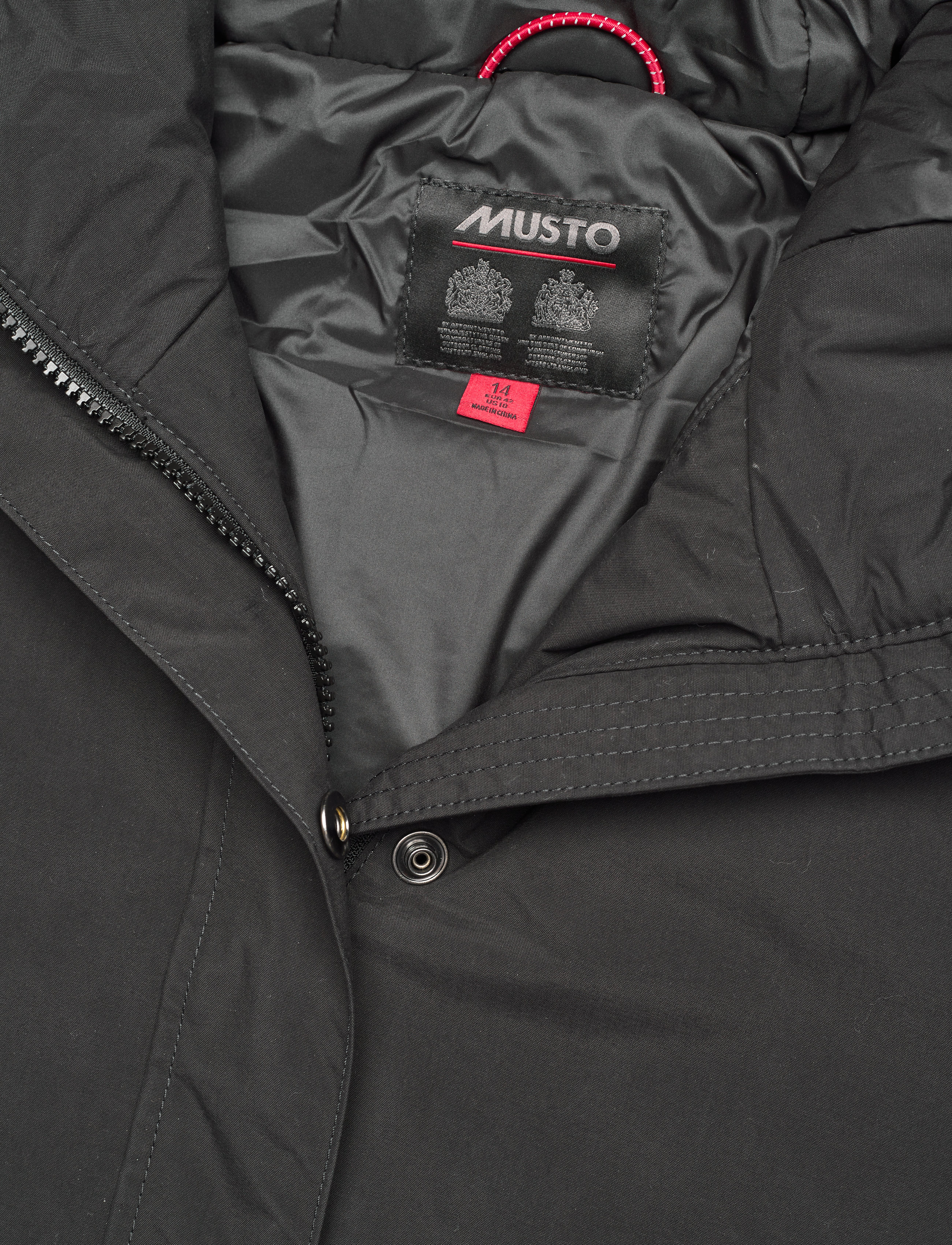 Musto - W CORSICA PL LONGLINE PARKA - parkas - black - 2