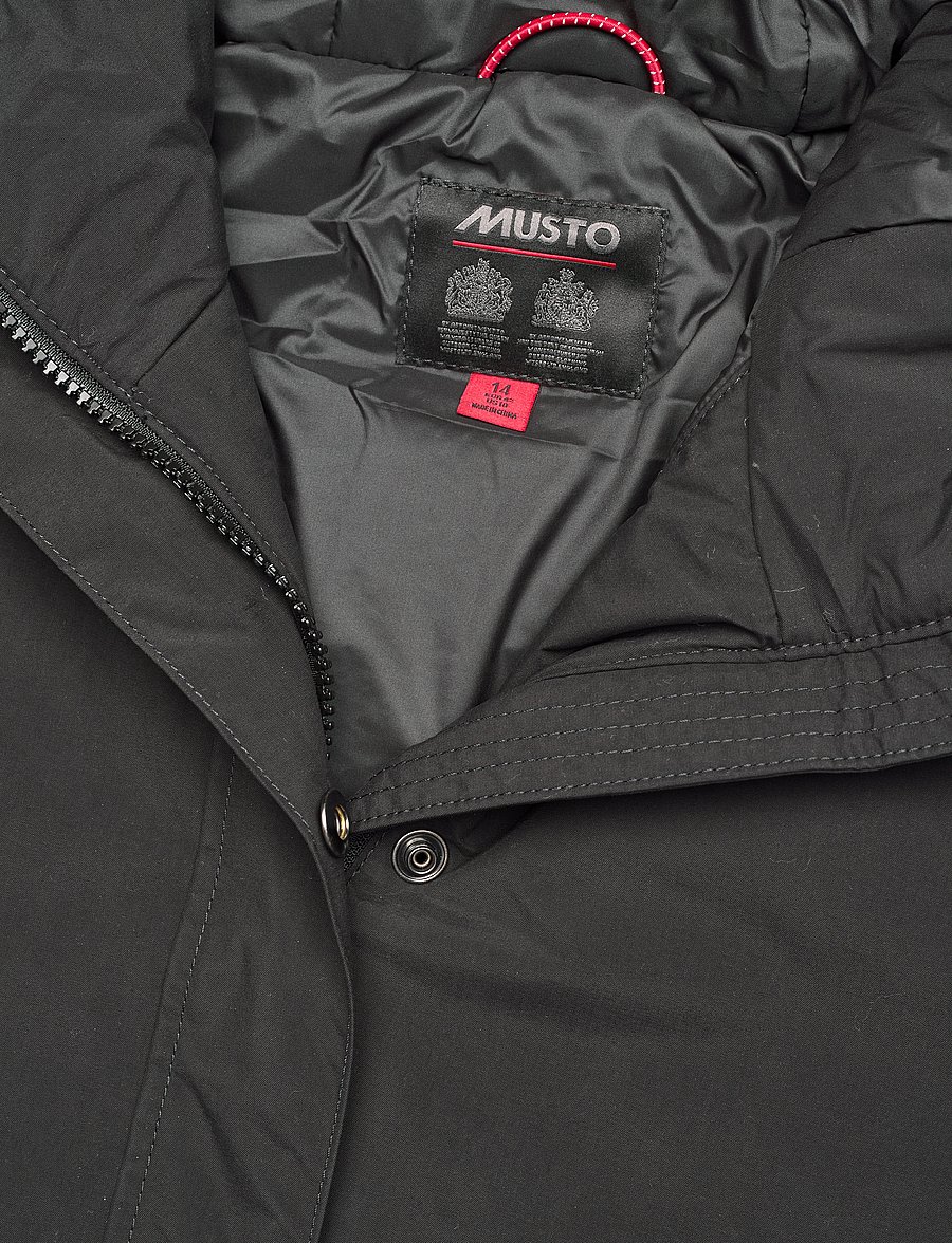 Musto - W CORSICA PL LONGLINE PARKA - parkas - black - 2