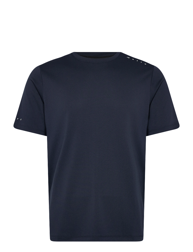 Musto - M EVO CREW SUNBLOCK SS TEE - t-shirts - navy - 0
