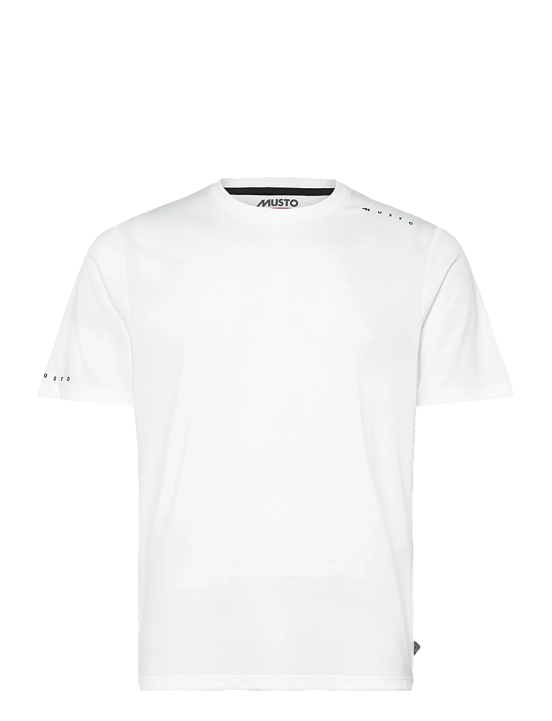Musto - M EVO CREW SUNBLOCK SS TEE - t-shirts - white - 0