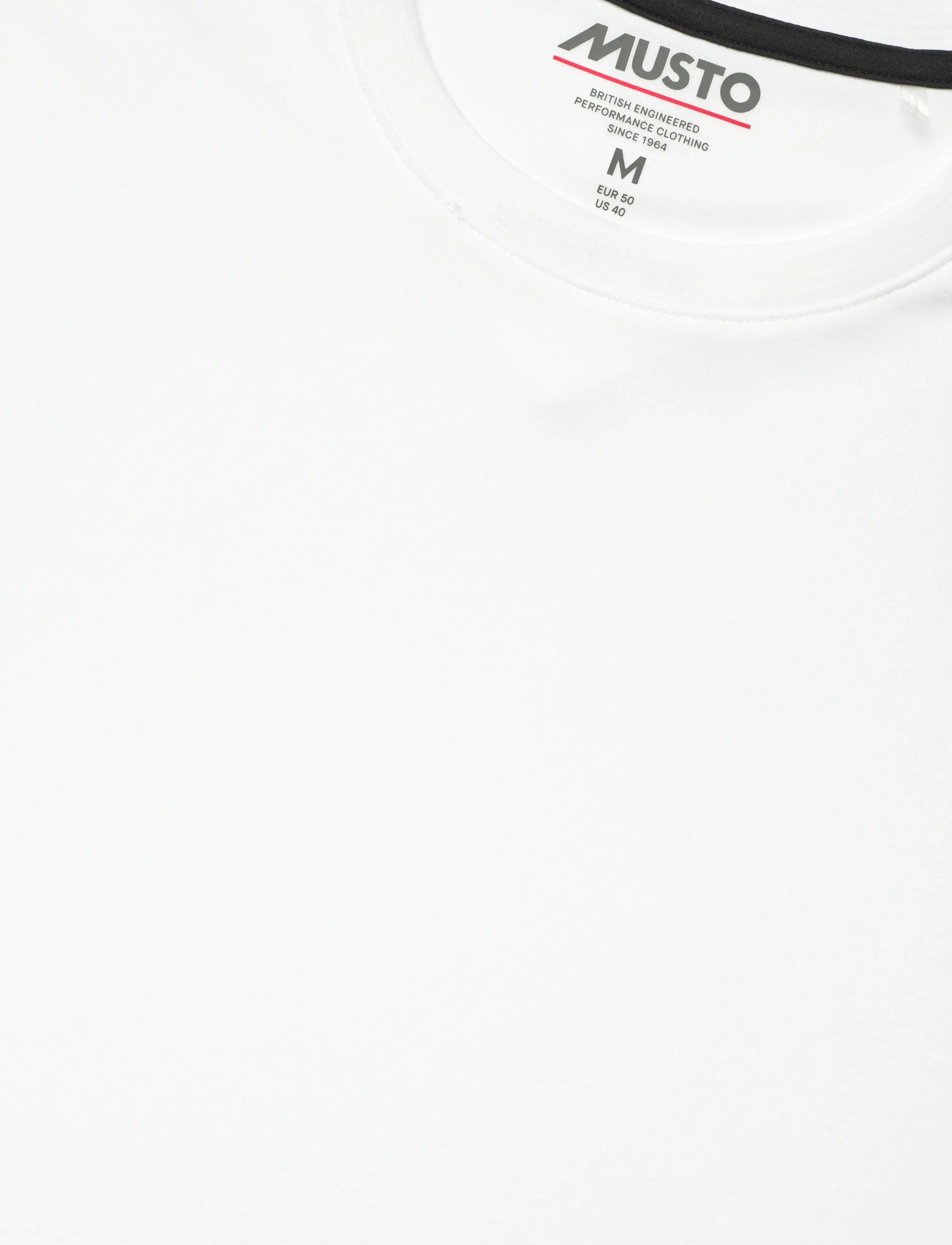 Musto - M EVO CREW SUNBLOCK SS TEE - t-shirts - white - 2