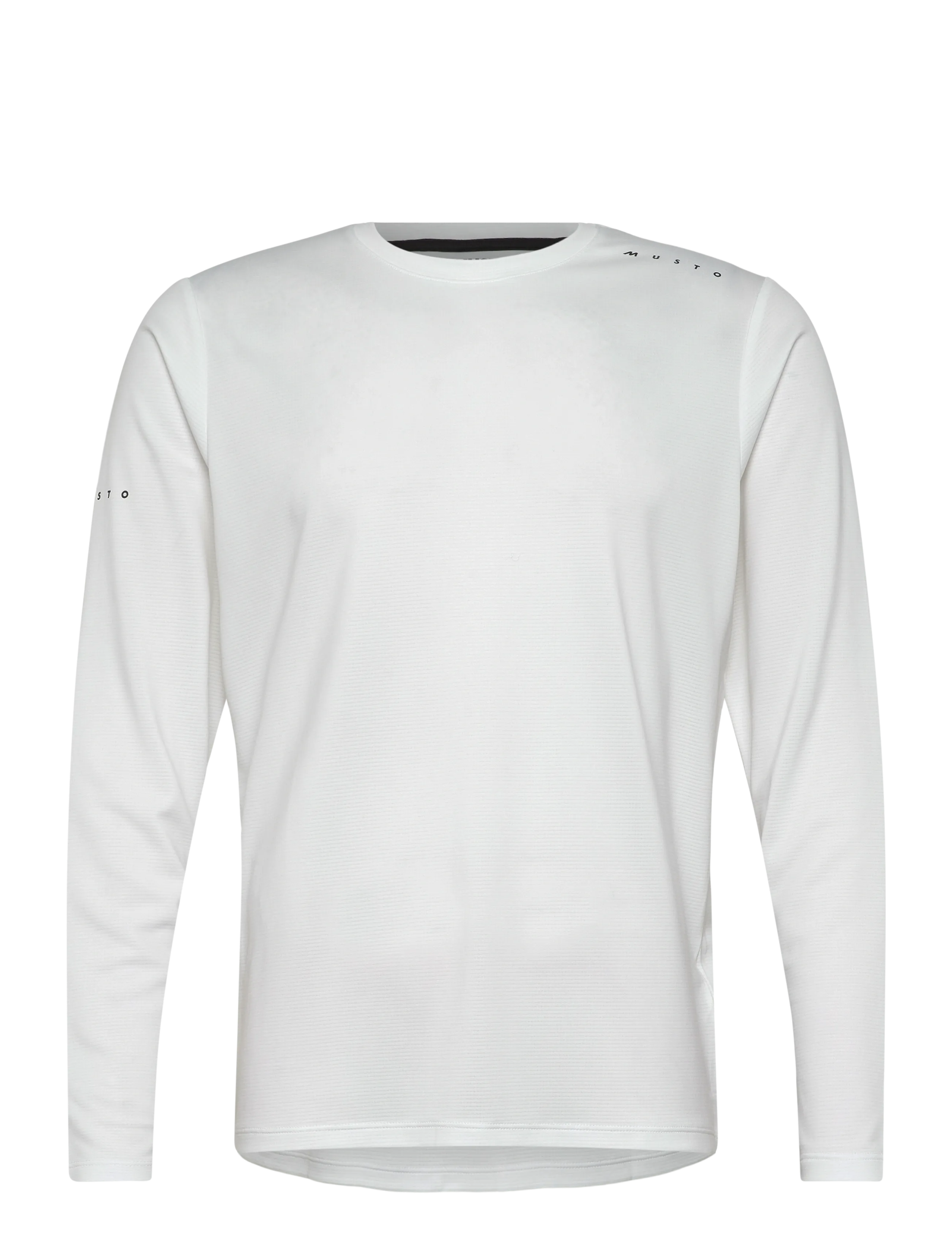 Musto M Evo Crew Sunblock Ls Tee, S, Sport Oberteile, Weiß - Long Sleeved Männerswear