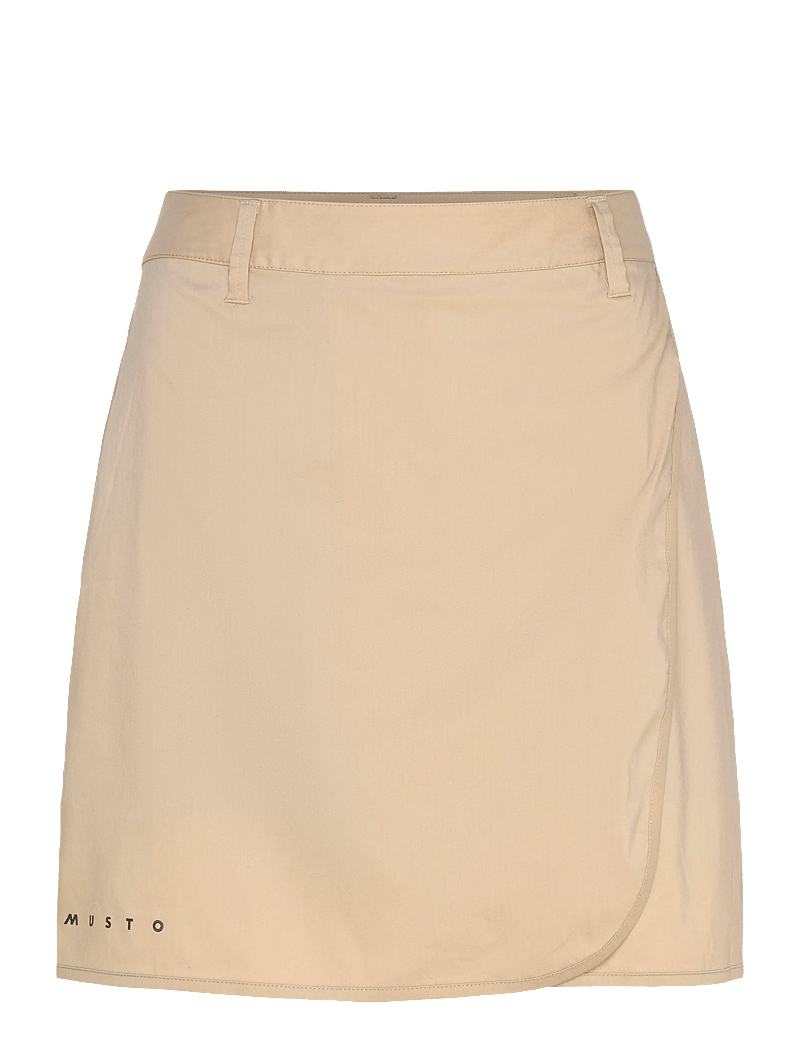 Musto - W MUSTO FD SKORT - jupes-shorts - beige - 0