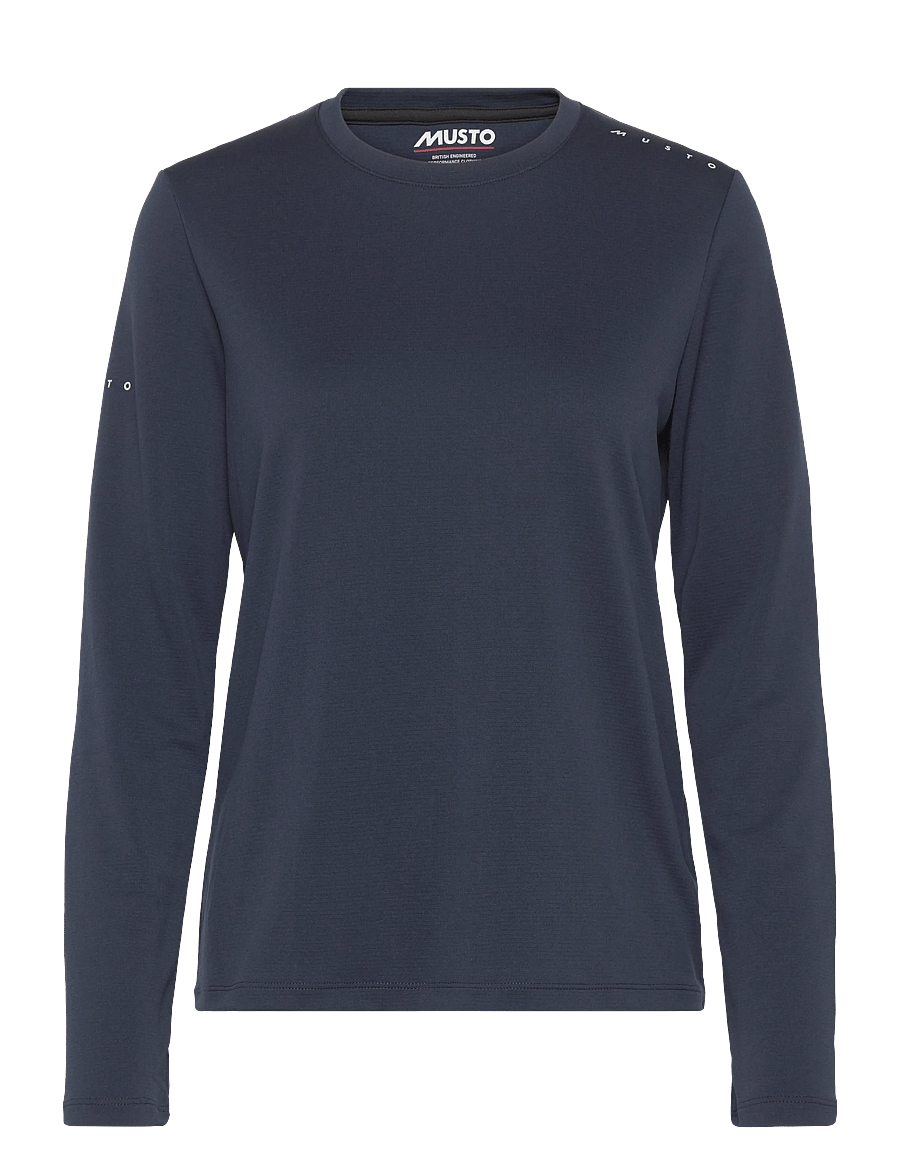 Musto - W EVO CREW SUNBLOCK LS TEE - alussärgid ja t-särgid - navy - 0