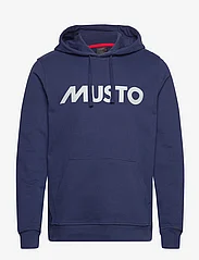 Musto - M MUSTO LOGO HOODIE - hoodies - dark cobalt - 0