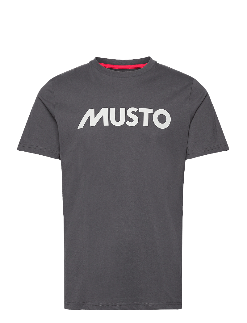 Musto M Musto Logo Ss Tee – t-shirts – shop at Booztlet