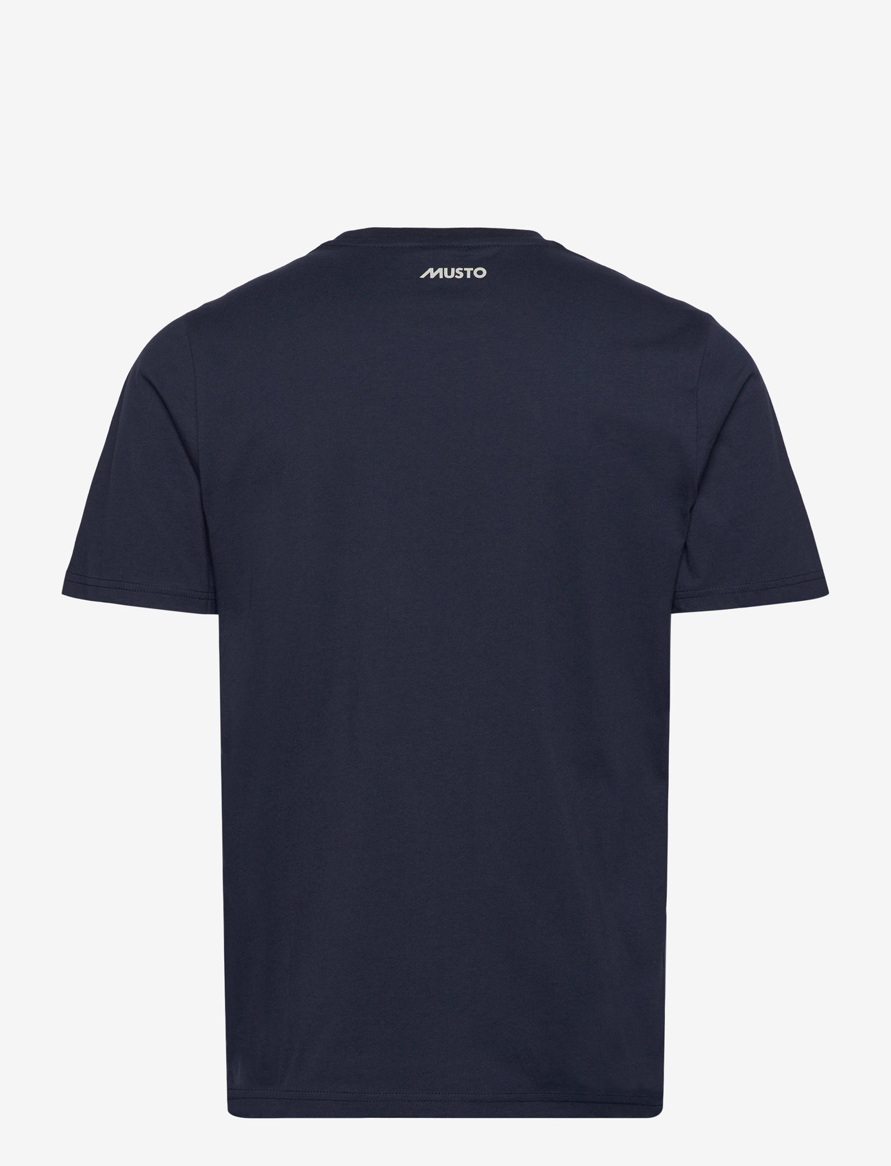 Musto - M MUSTO LOGO TEE - oberteile & t-shirts - navy - 1