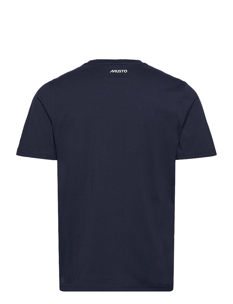 Musto - M MUSTO LOGO TEE - oberteile & t-shirts - navy - 1