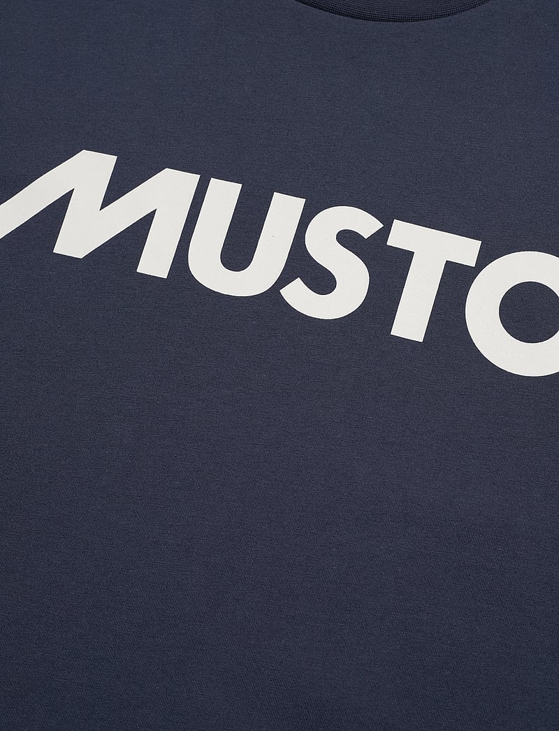 Musto - M MUSTO LOGO TEE - oberteile & t-shirts - navy - 2