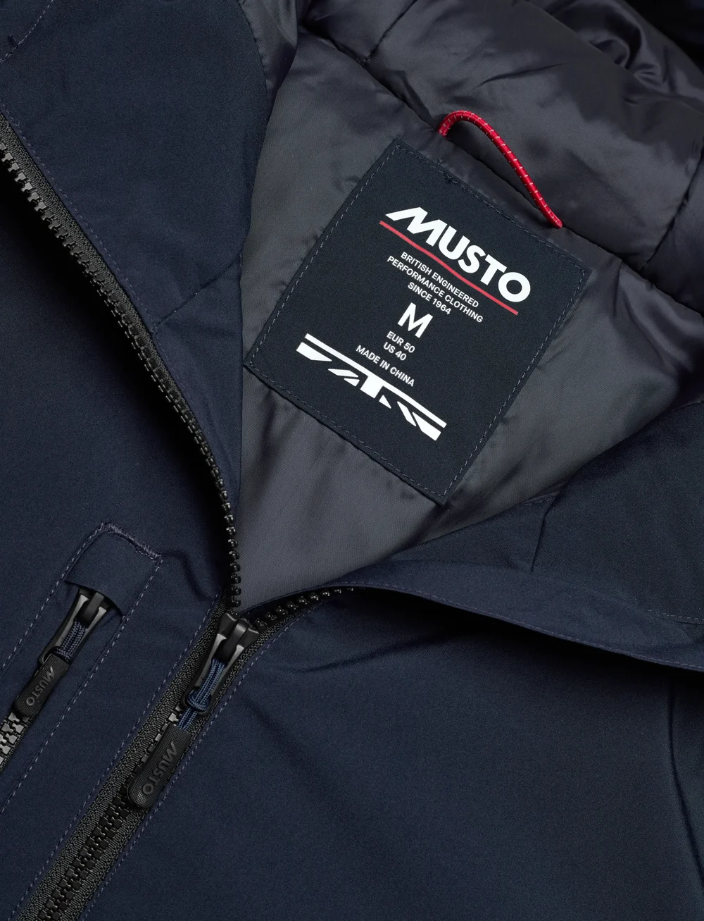 Musto - M MARINA PL LONG RAIN JKT - outdoor jacken - navy - 2
