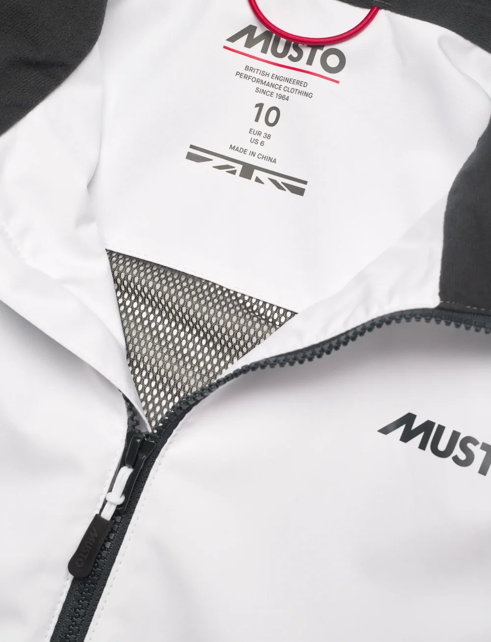 Musto - W NAUTIC RAIN JKT - lauko striukės - white - 3
