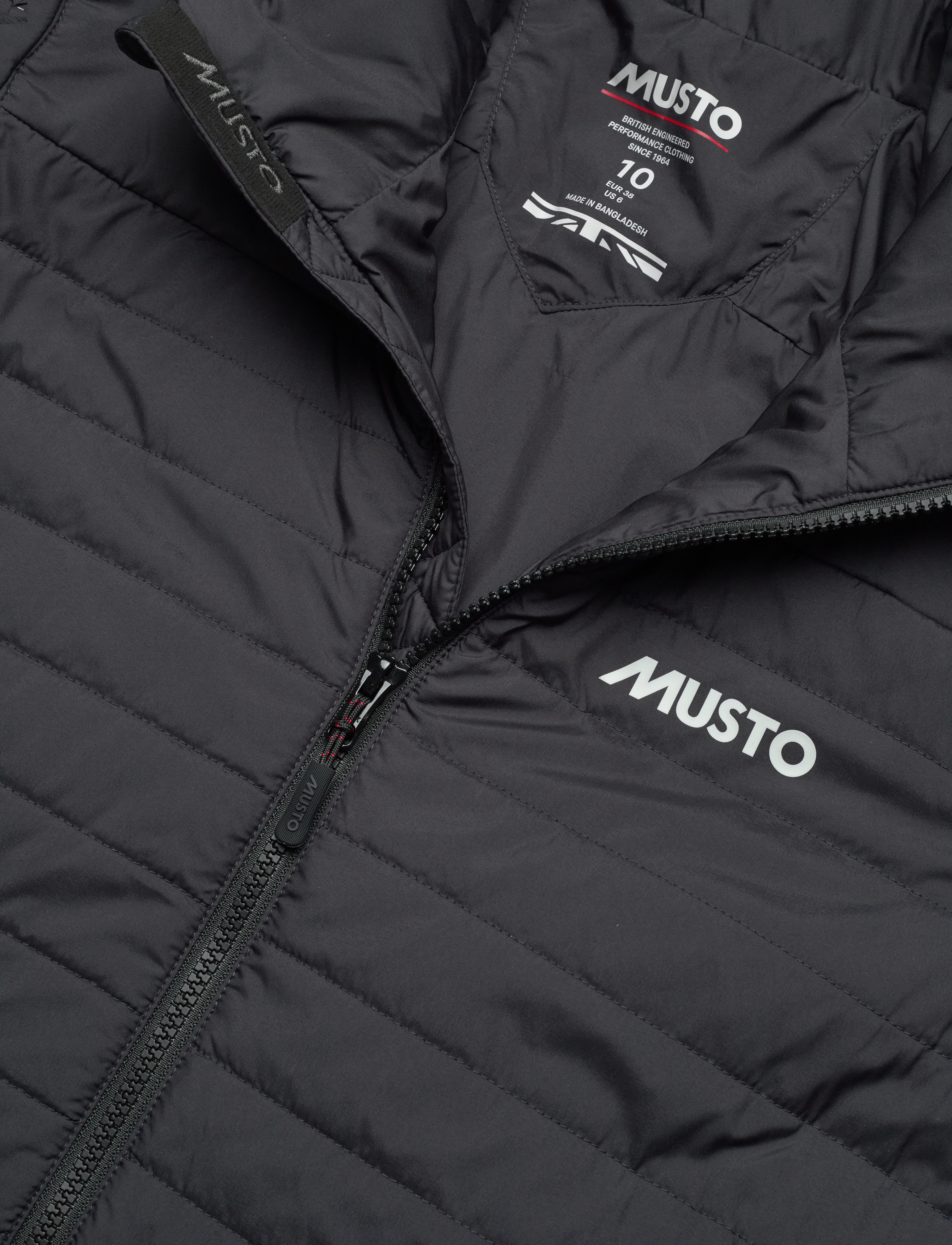 Musto - W SOLENT PL INSULATOR JKT - Āra jakas - carbon - 2