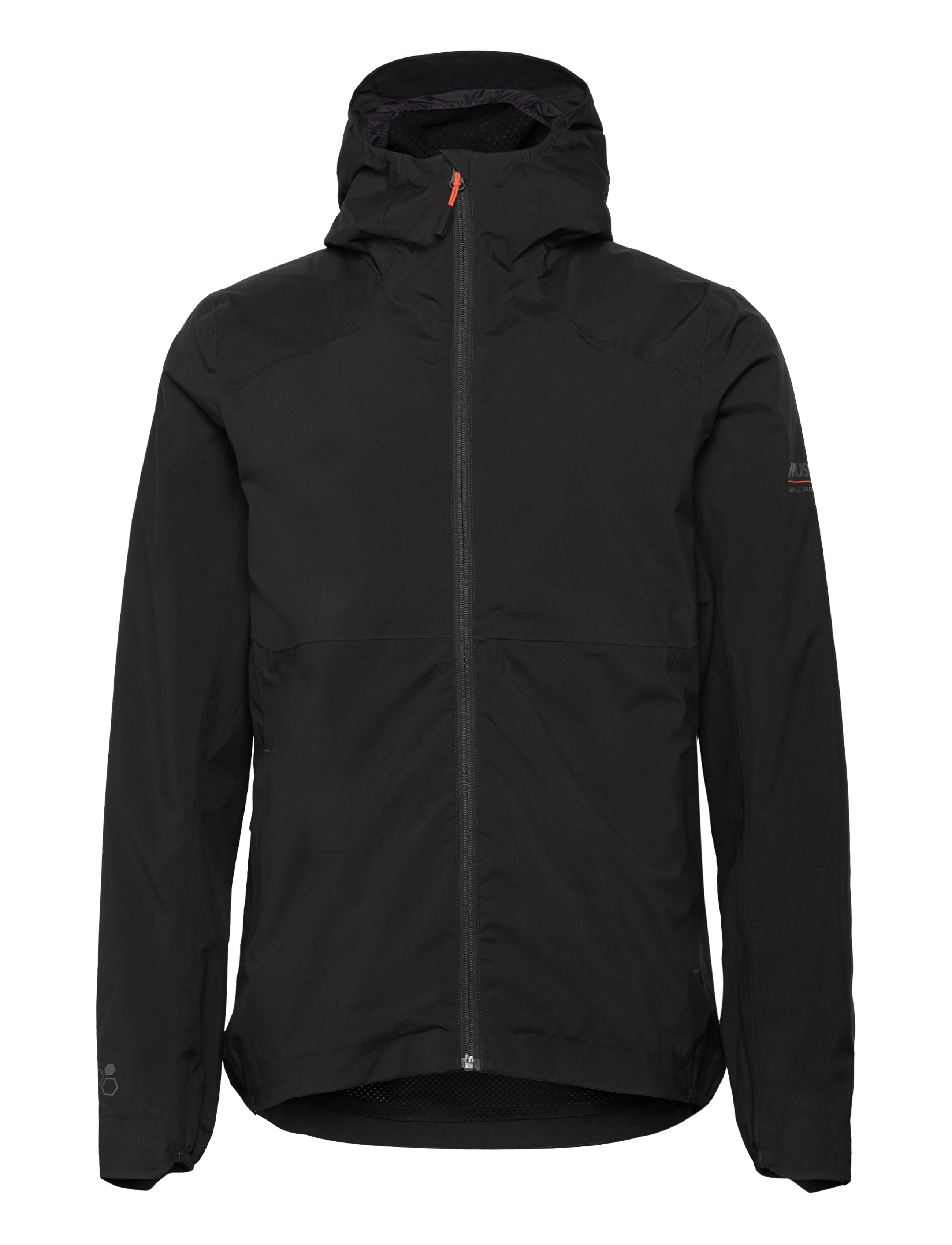 LR LITE RAIN JKT - TRUE BLACK