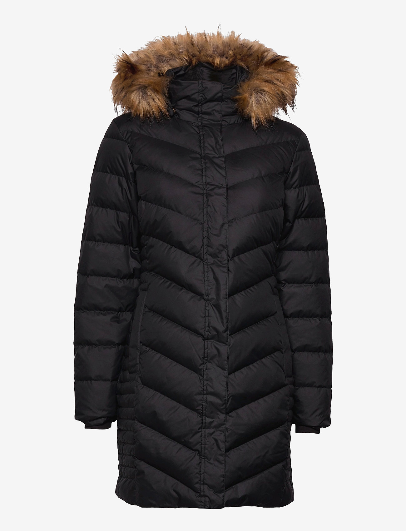 W EDINBURGH LONG DOWN JKT - TRUE BLACK