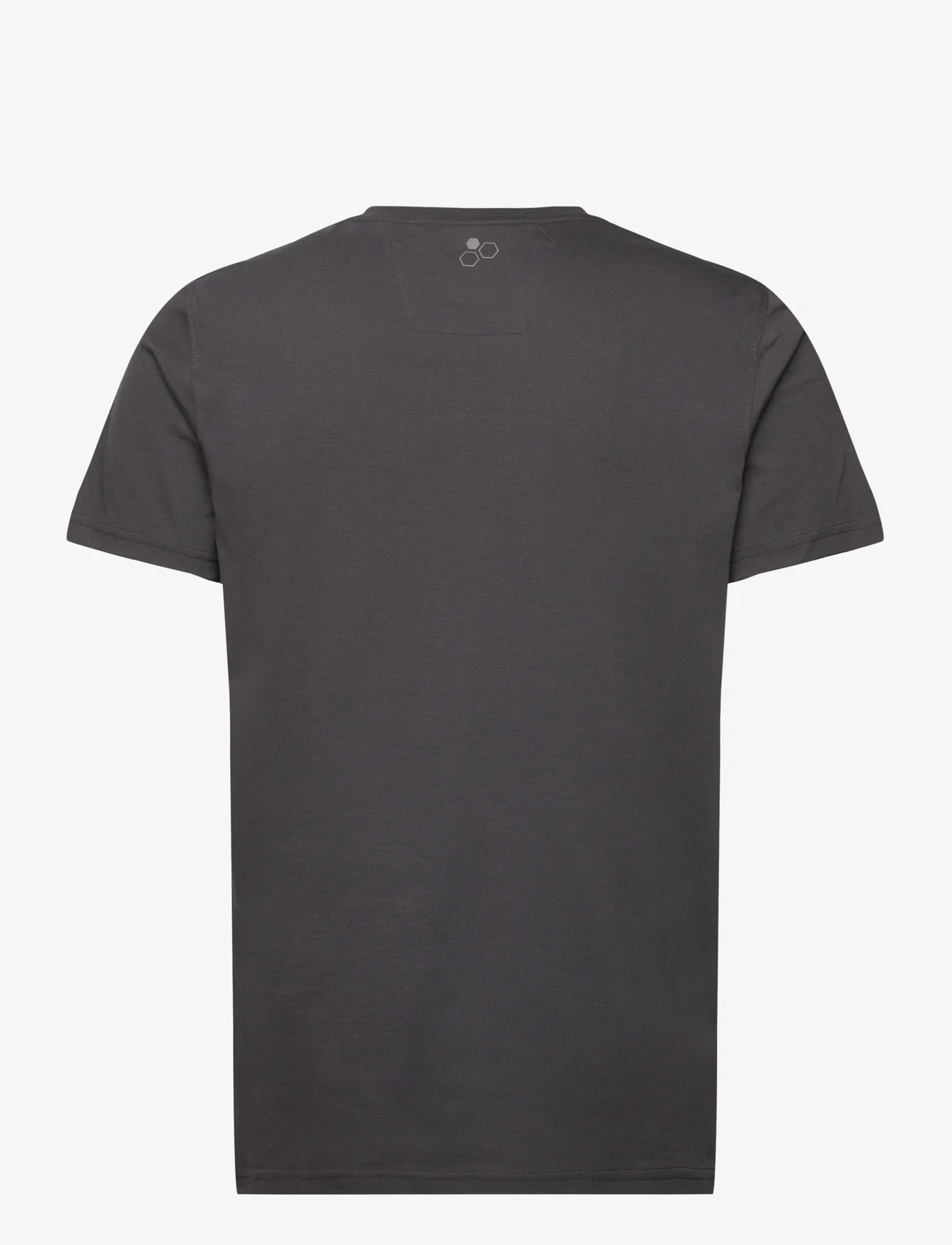 Musto - M LR LOGO SS TEE 2.0 - short-sleeved t-shirts - carbon - 1