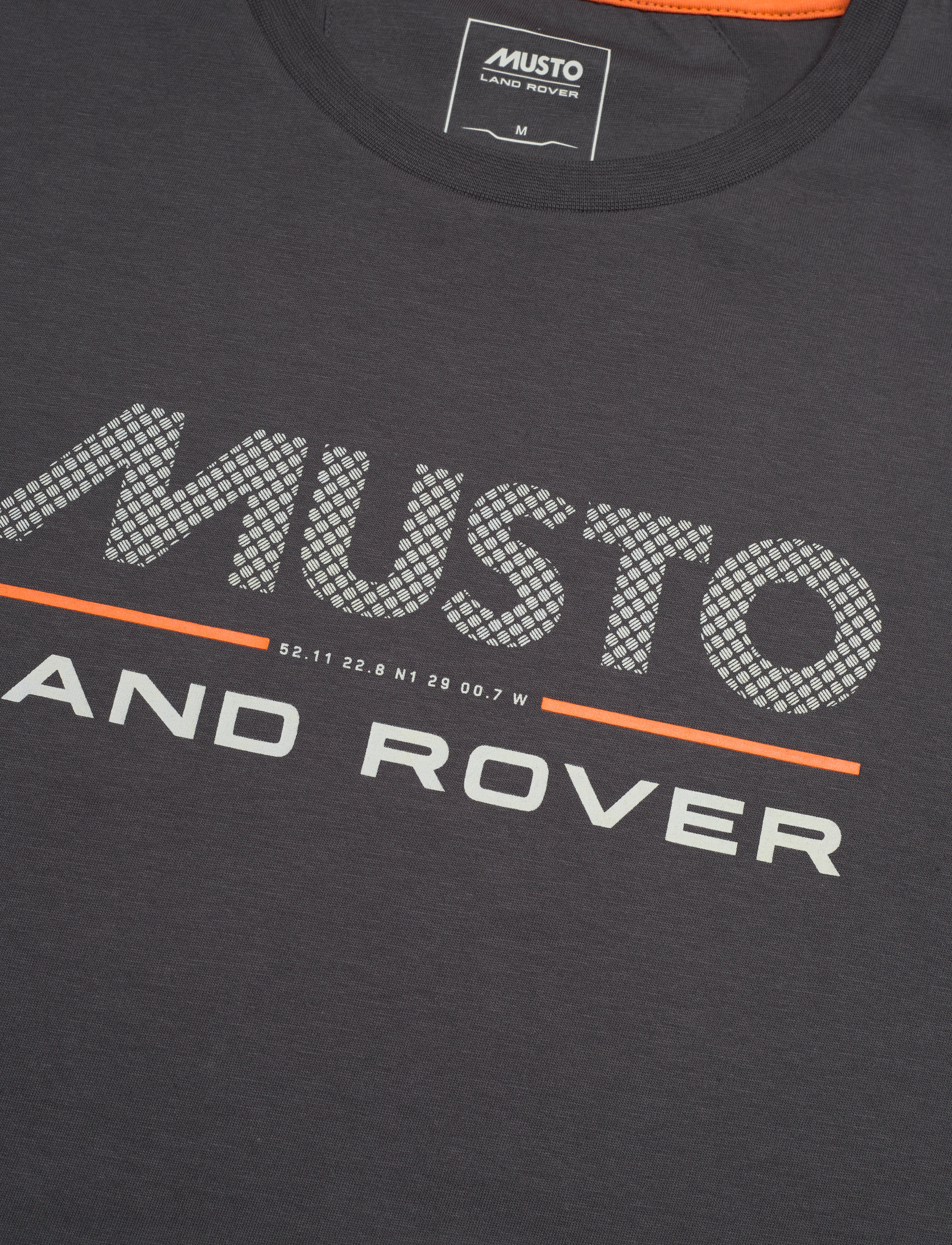 Musto - M LR LOGO SS TEE 2.0 - carbon - 5