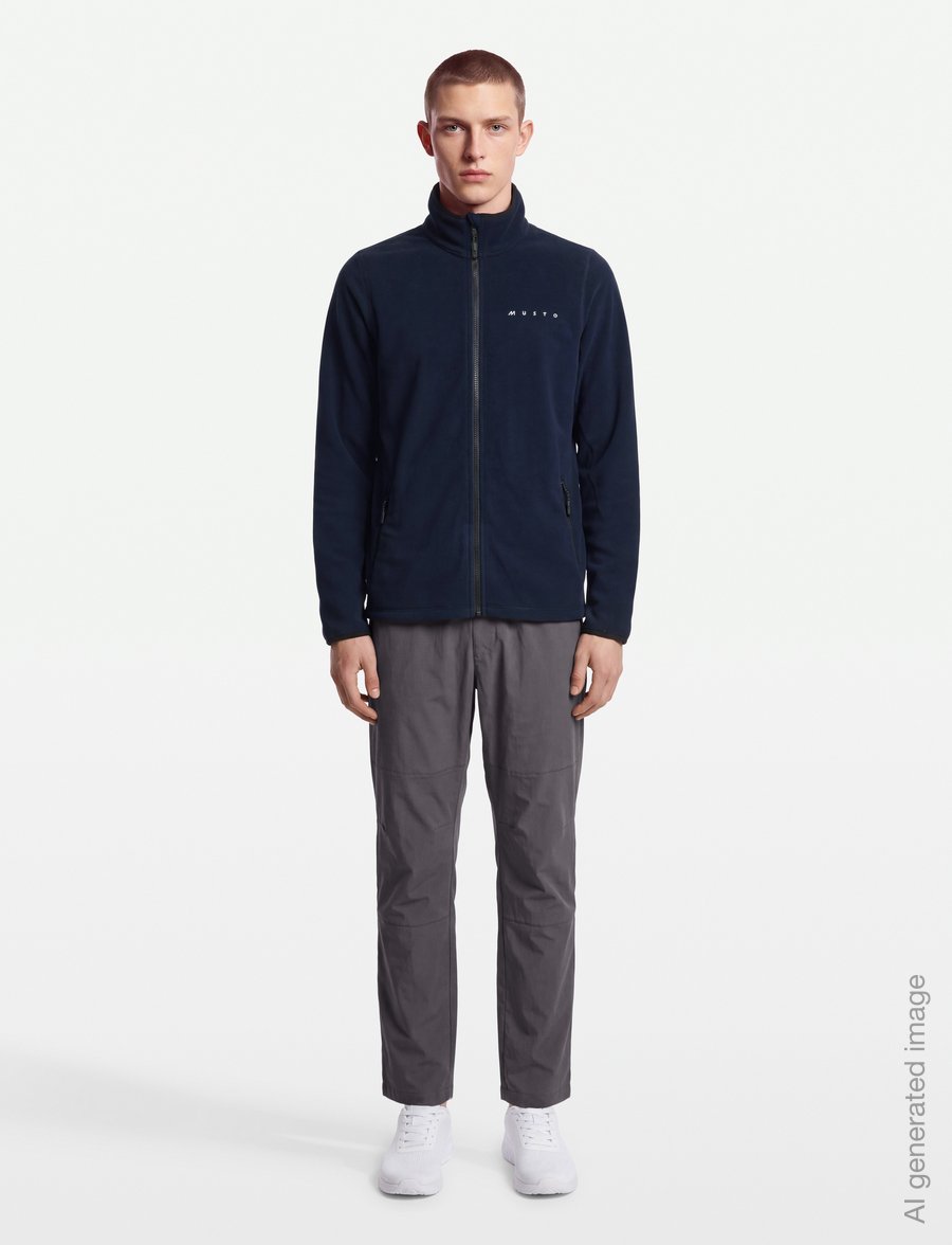 Musto - M EVO PT 200 FLEECE JKT - fleece & mellanlager - navy - 0